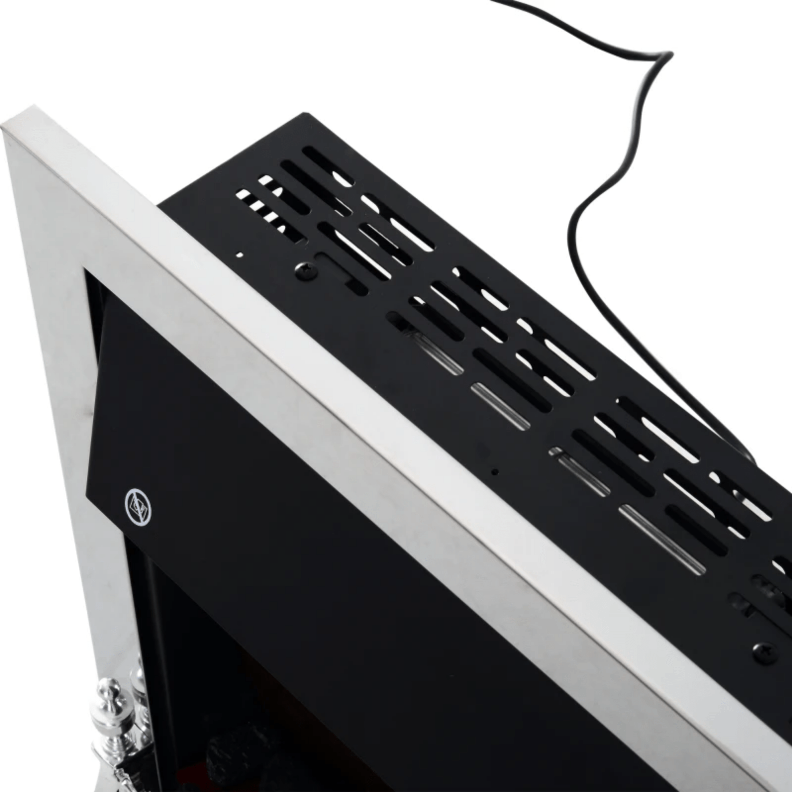 Freestanding Modern Electric Fireplace Heater Stove Burner LED Flame Fire Effect - Home and Garden Furniture Shop - rustic - furniture