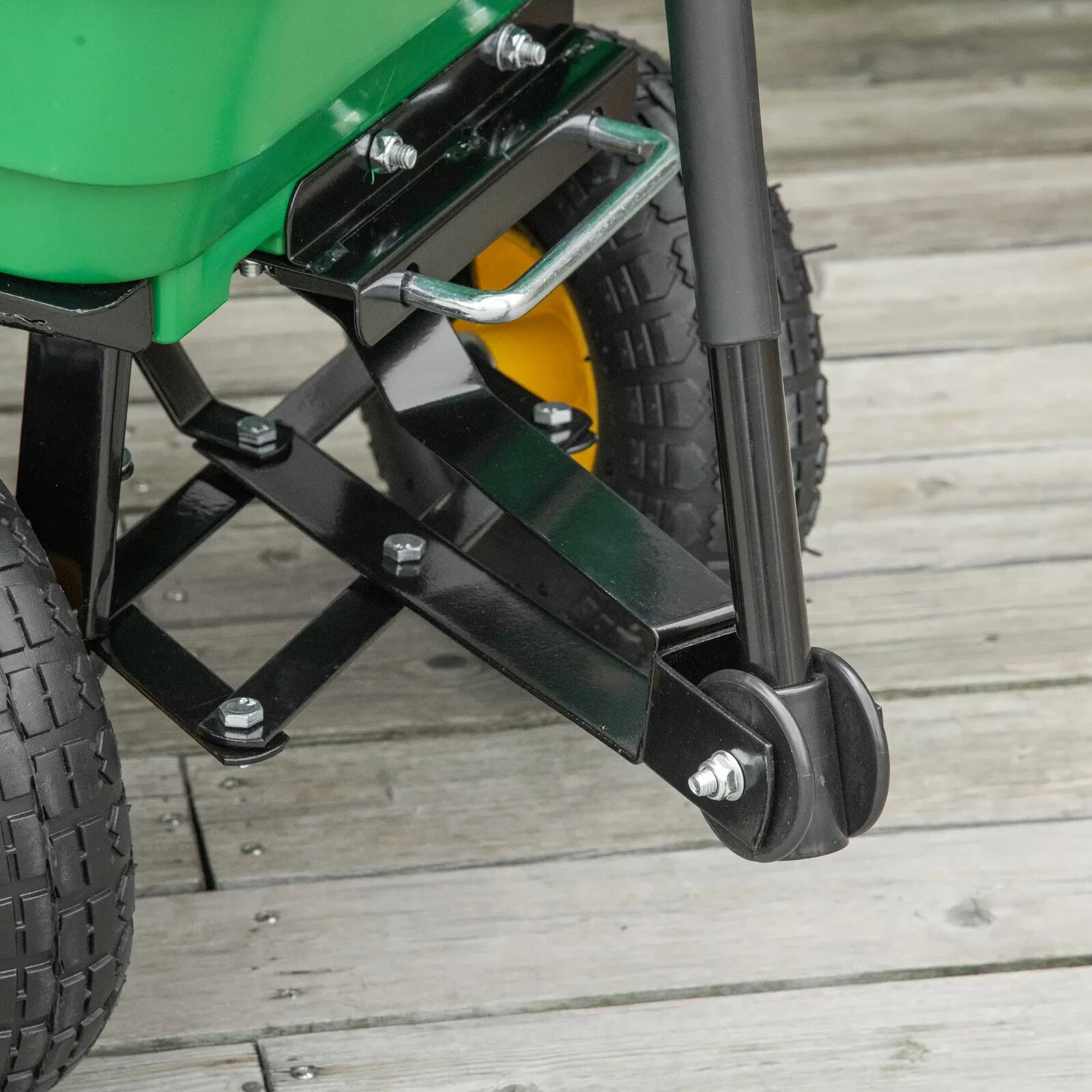 Garden Heavy Duty 4 Wheel Trolley Cart Dump Truck Utility Wheelbarrow Tipper - Home and Garden Furniture Shop - rustic - furniture