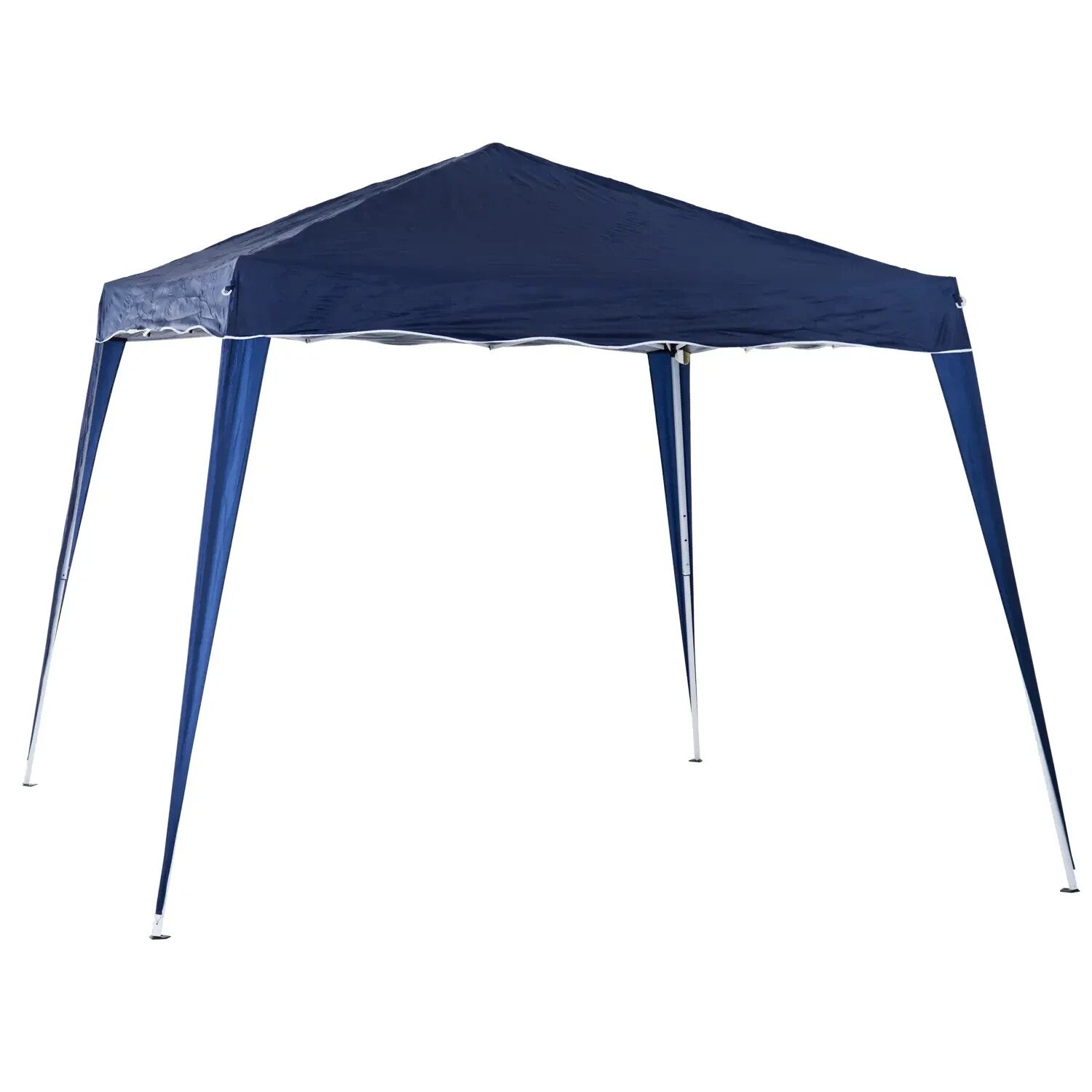 Garden Pop up Gazebo Tent Party Marquee Shelter 2.5 x 2.5m Blue Hot Tub Shade - Home and Garden Furniture Shop - rustic - furniture