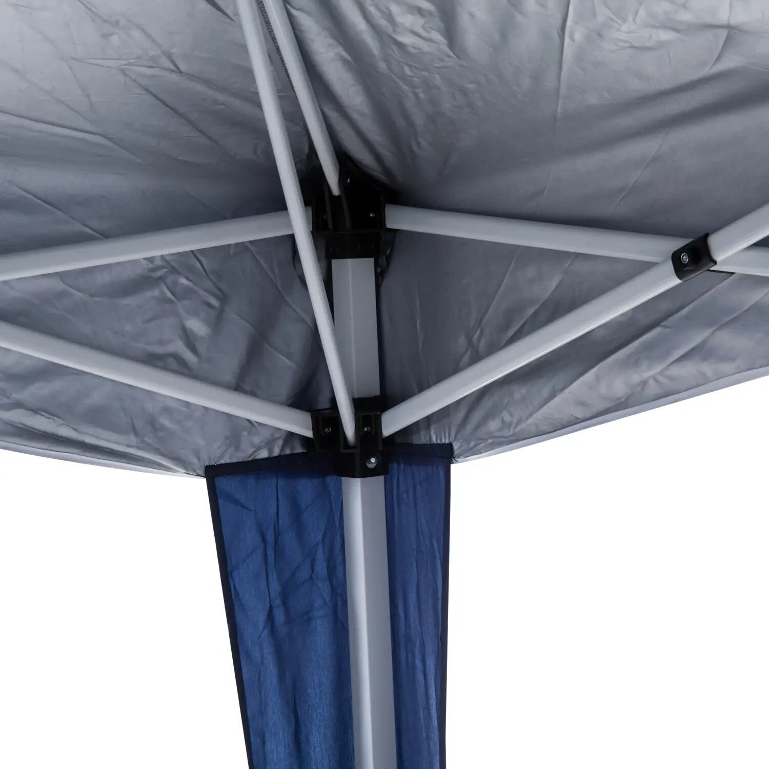 Garden Pop up Gazebo Tent Party Marquee Shelter 2.5 x 2.5m Blue Hot Tub Shade - Home and Garden Furniture Shop - rustic - furniture