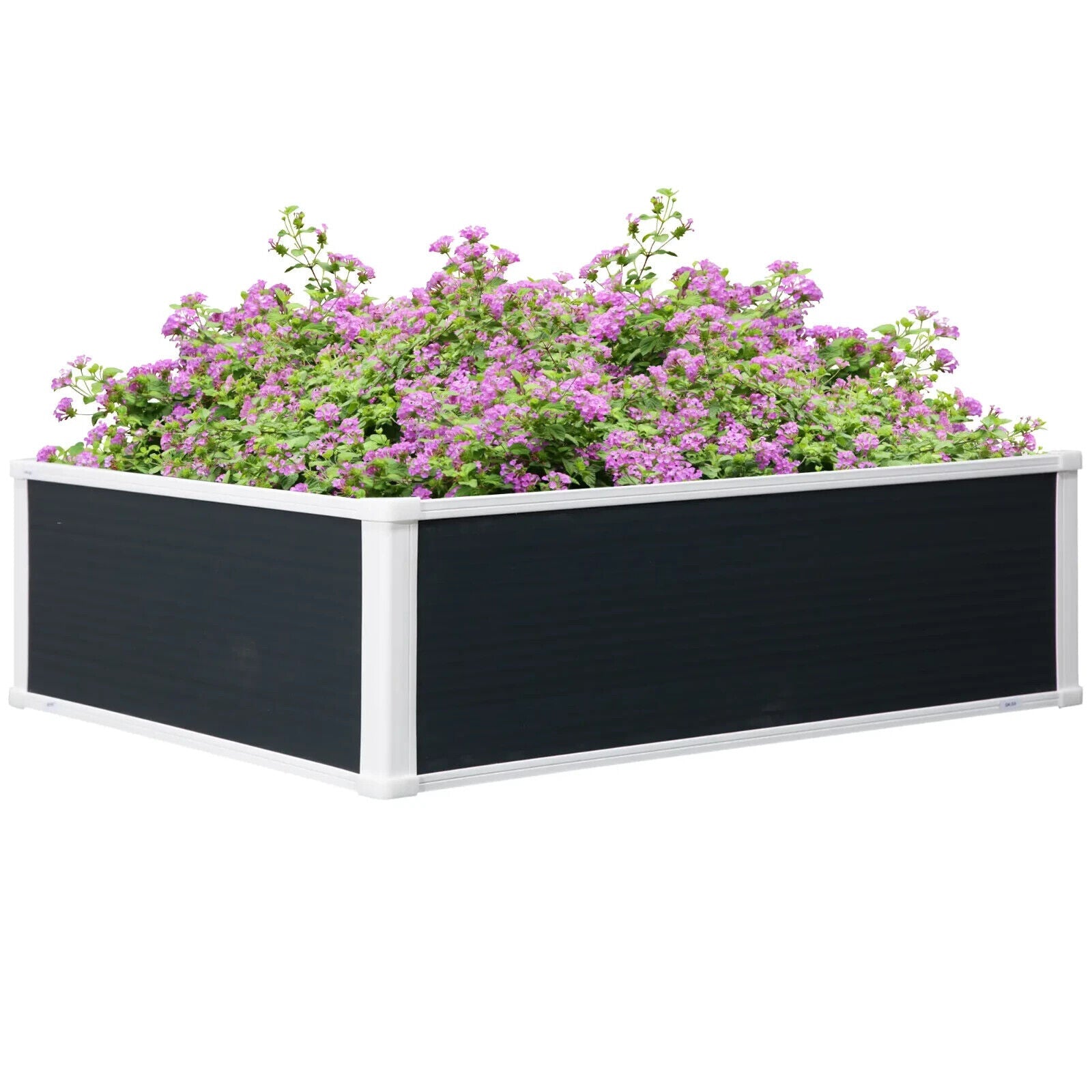 Garden Raised Bed Planter Box PP Grow Container for Vegetable or Flower 100x80cm - Home and Garden Furniture Shop - #rustic - furniture#