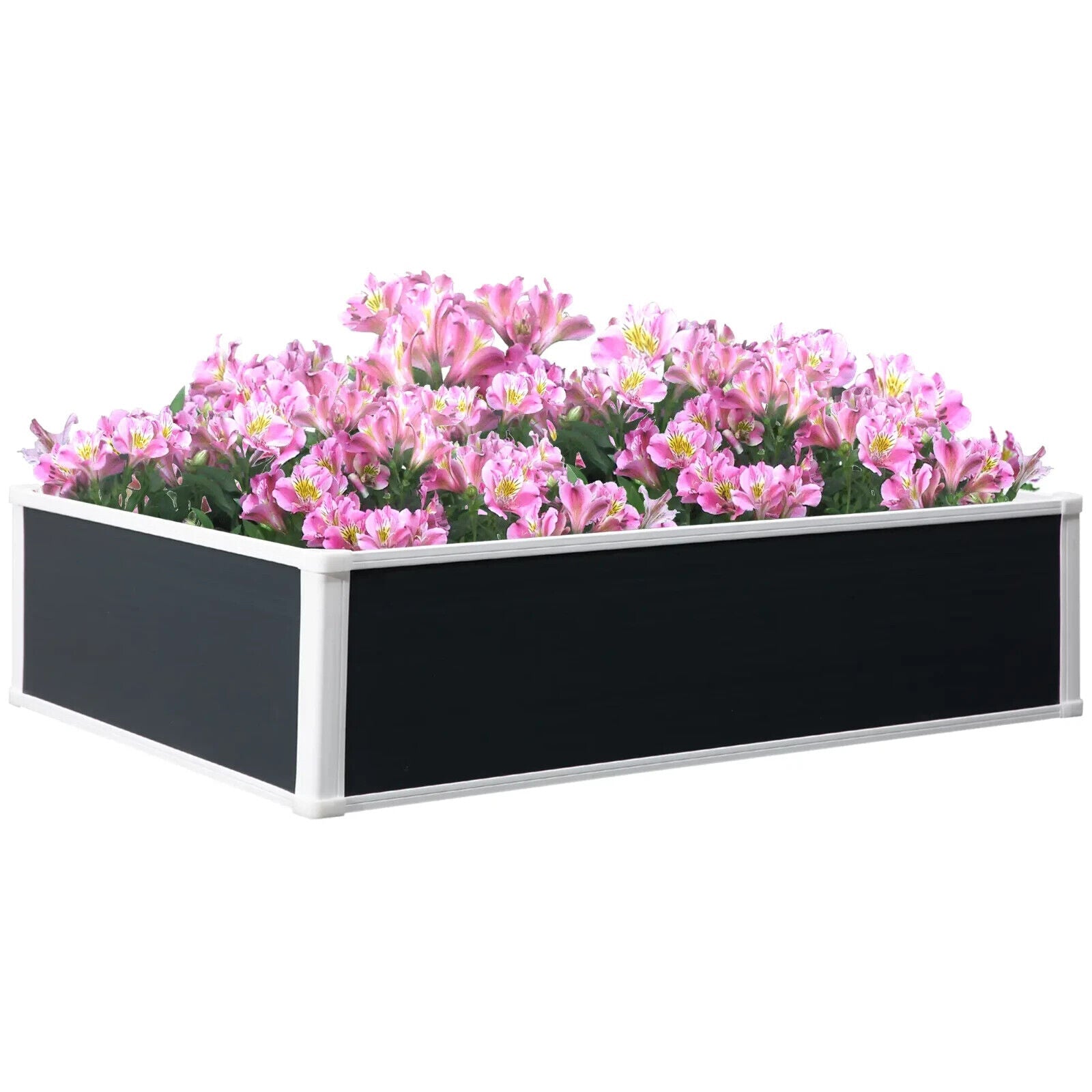 Garden Raised Bed Planter Box PP Grow Container for Vegetable or Flower 120x90cm - Home and Garden Furniture Shop - #rustic - furniture#