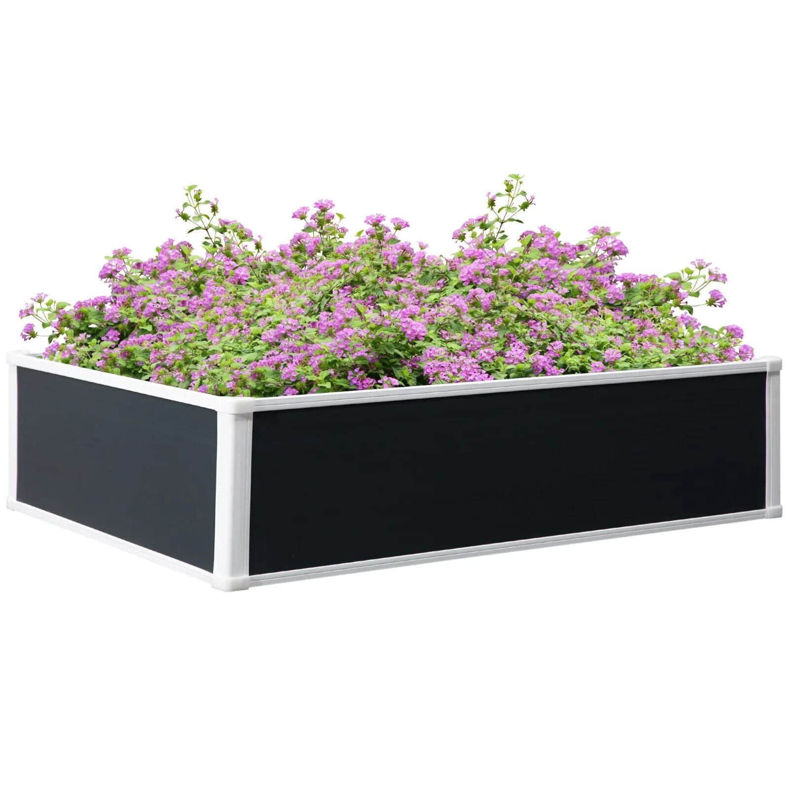 Garden Raised Bed Planter Box PP Grow Container for Vegetable or Flower 120x90cm - Home and Garden Furniture Shop - #rustic - furniture#