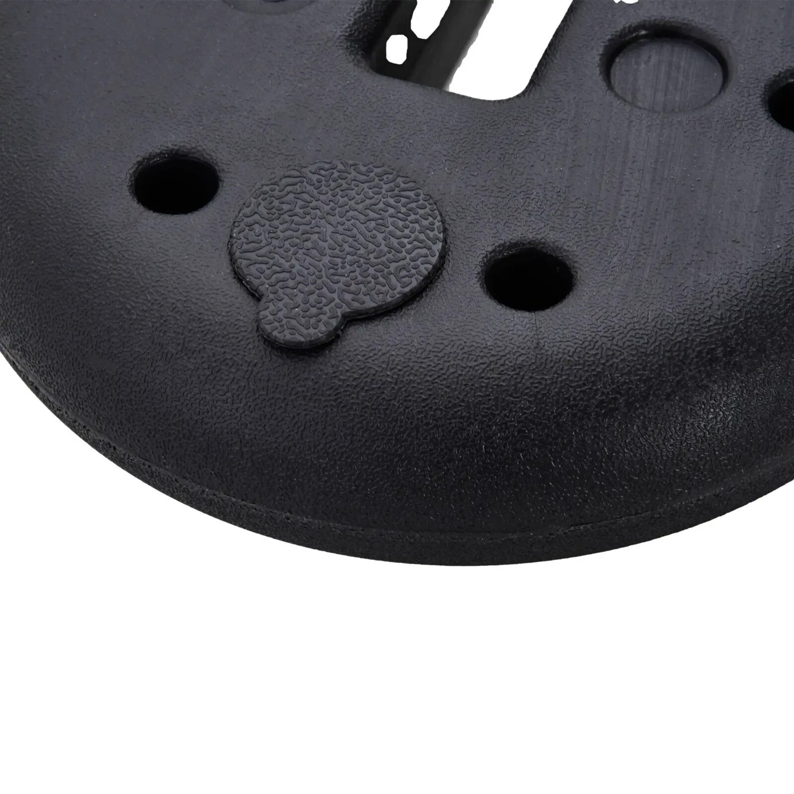 Gazebo Leg Weights Set of 4 Round Heavy Duty Sand Fillable For Canopy Black - Home and Garden Furniture Shop - rustic - furniture