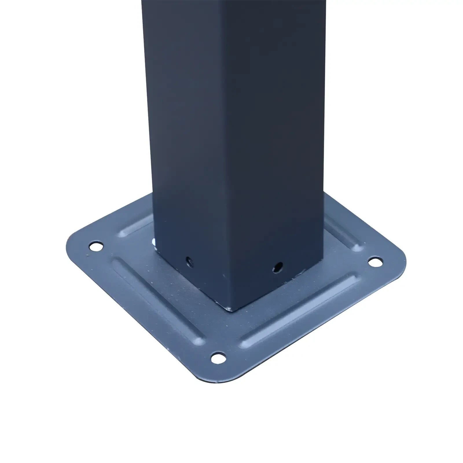 Gazebo Pergola Sun Shelter Rectangular Powder Coated w/ Weather Resistant Black - Home and Garden Furniture Shop - rustic - furniture