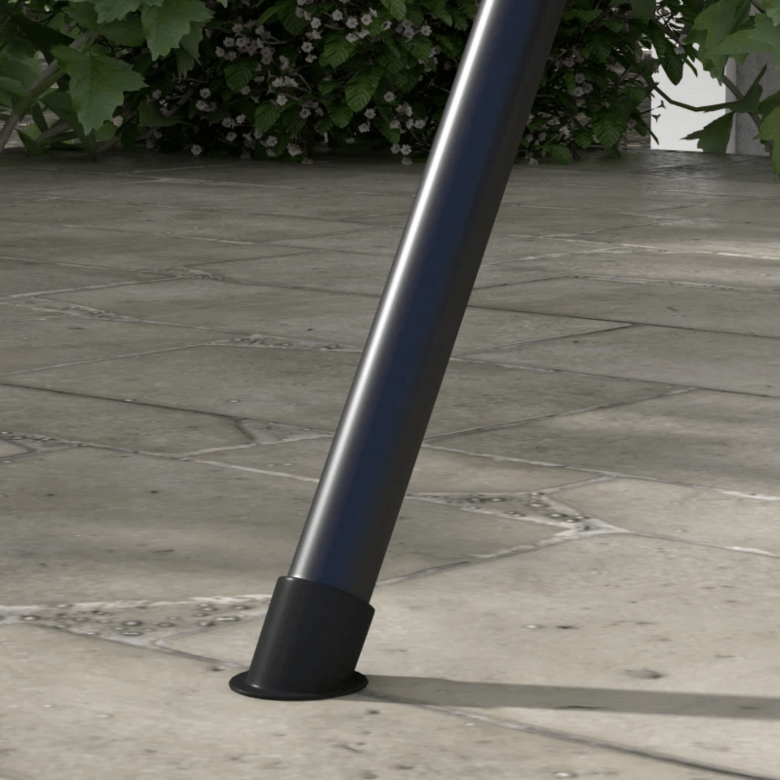 Grey 3 Seater Garden Swing Chair Patio Bench Outdoor Hammock Canopy Heavy Duty - Home and Garden Furniture Shop - rustic - furniture