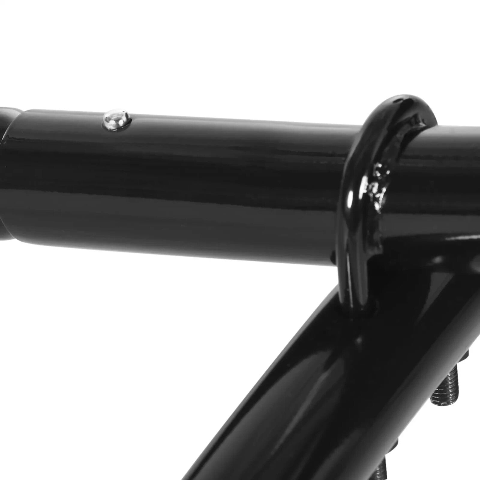 Hammock Stand Powder Coated Metal Frame 'U' Shaped with Non - Slip Feet Black - Home and Garden Furniture Shop - rustic - furniture