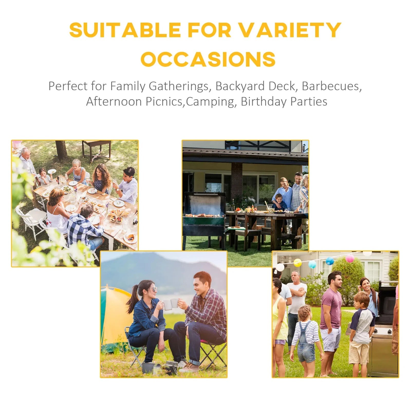 Heavy Duty Gazebo Metal 3x3m Hard Top Polycarbonate Roof Curtains Garden Shelter - Home and Garden Furniture Shop - rustic - furniture