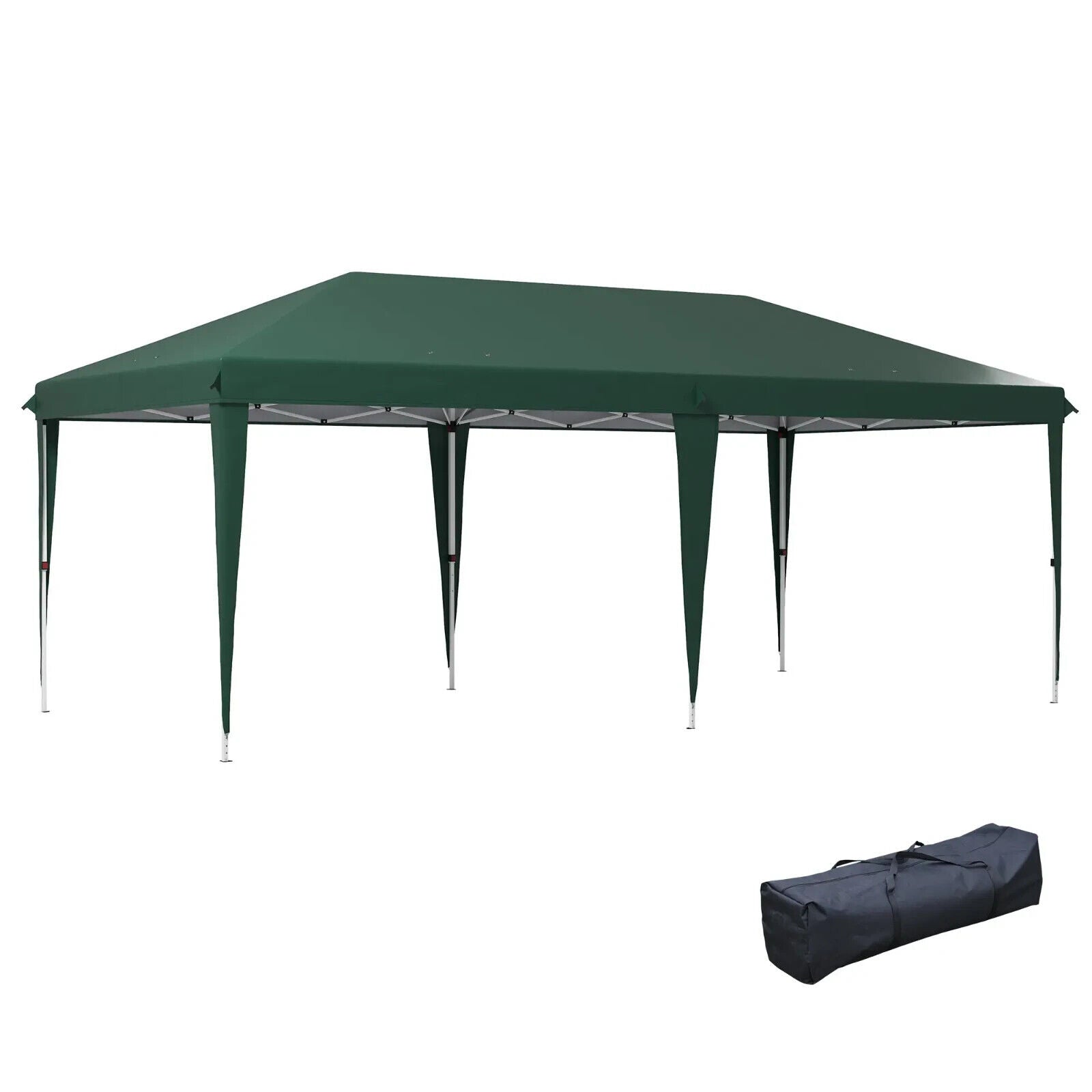 Heavy Duty Pop Up Gazebo Large 6 x 3(m) Wedding Tent Patio Party Event Canopy - Home and Garden Furniture Shop - #rustic - furniture#