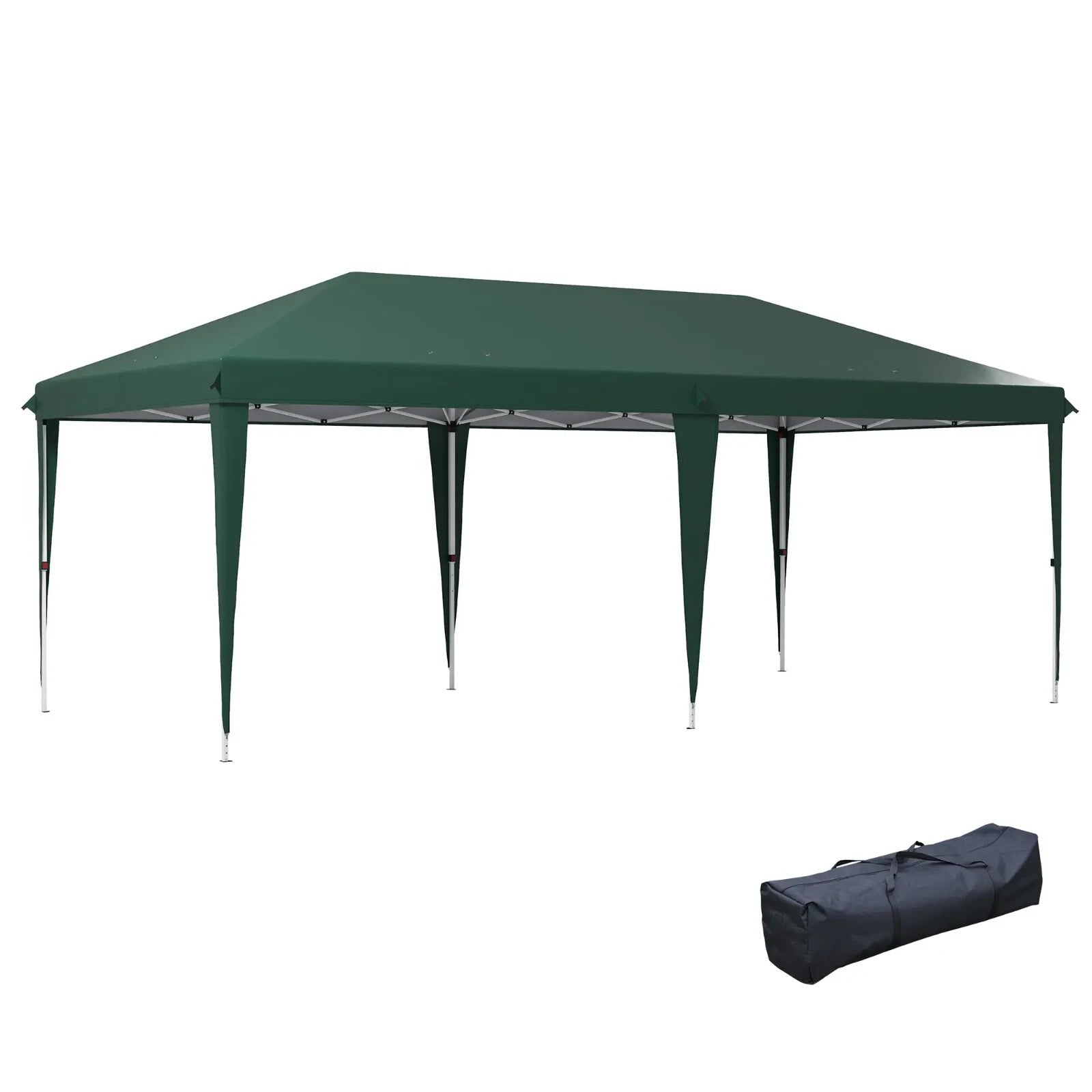 Heavy Duty Pop Up Gazebo Large 6 x 3(m) Wedding Tent Patio Party Event Canopy - Home and Garden Furniture Shop - rustic - furniture