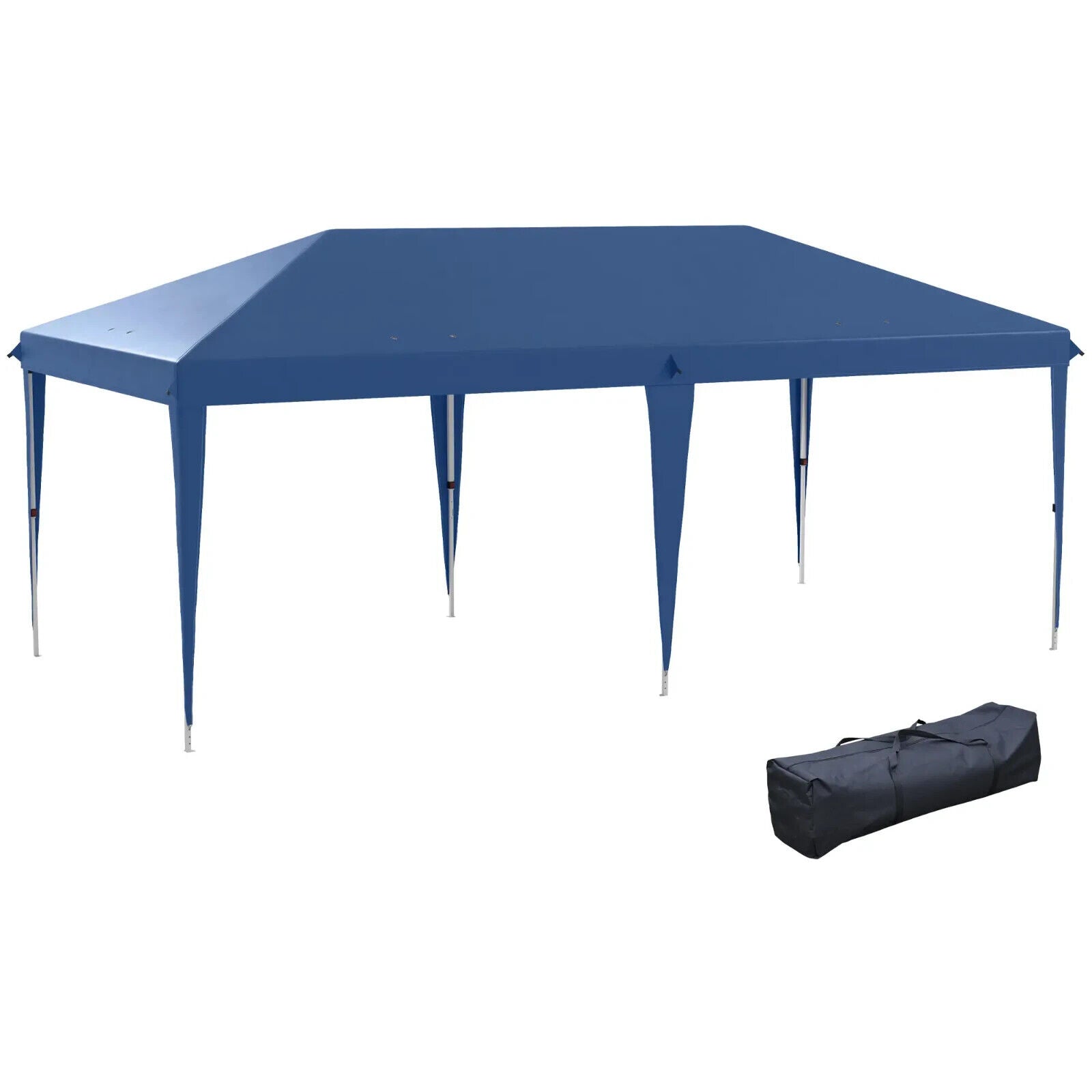 Large 6 x 3m Pop Up Gazebo Canopy Waterproof Outdoor Garden Party Tent Marquee - Home and Garden Furniture Shop - #rustic - furniture#