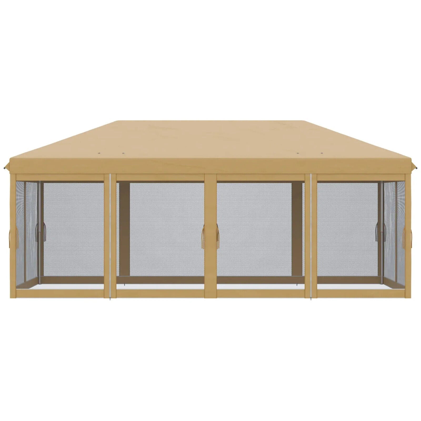 Large 6 x 3m Pop Up Gazebo Party Tent Marquee Canopy with 6 Removable Sidewalls - Home and Garden Furniture Shop - #rustic - furniture#