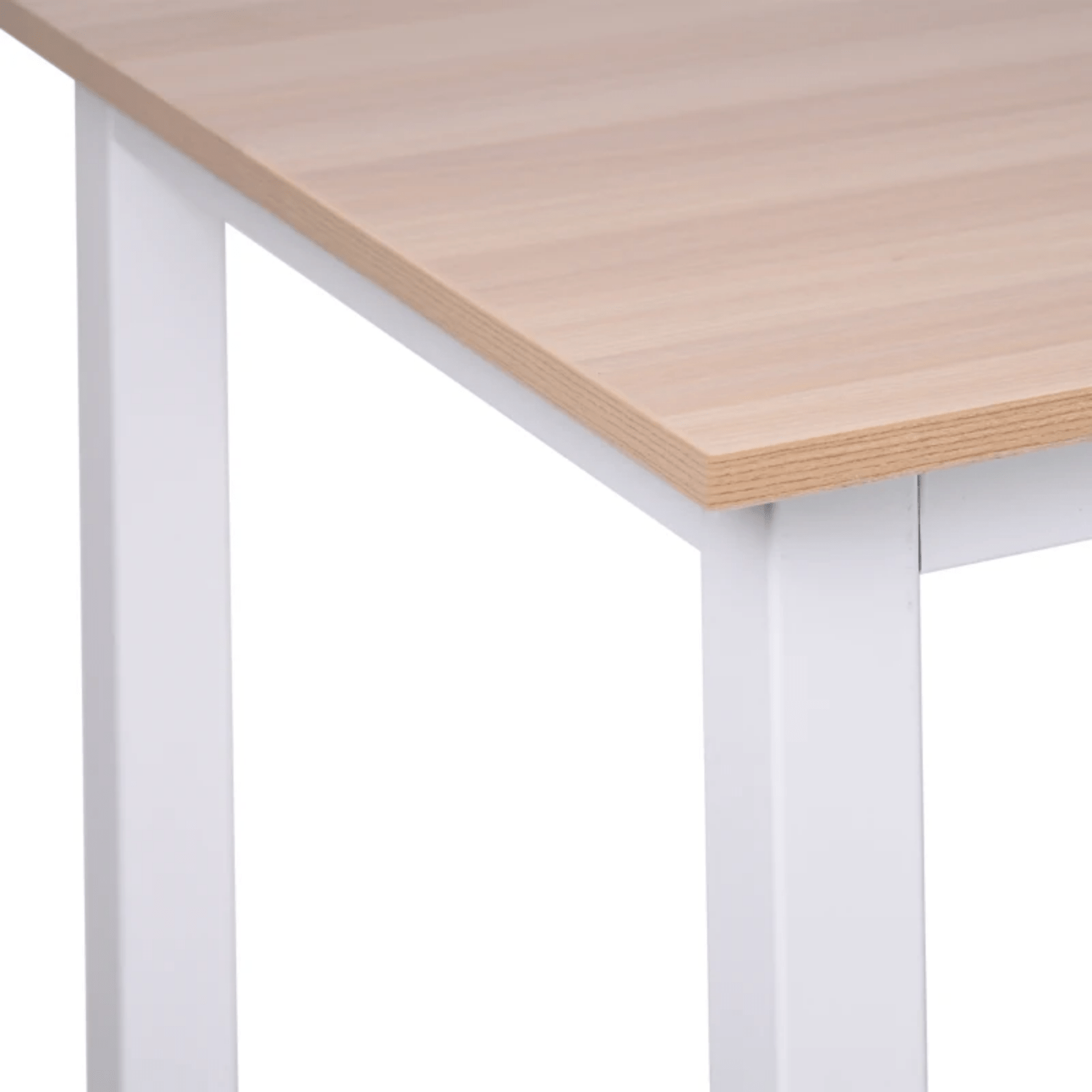 Large Computer Desk Industrial Wood Table Home Office PC Workstation Metal Legs - Home and Garden Furniture Shop - #rustic - furniture#
