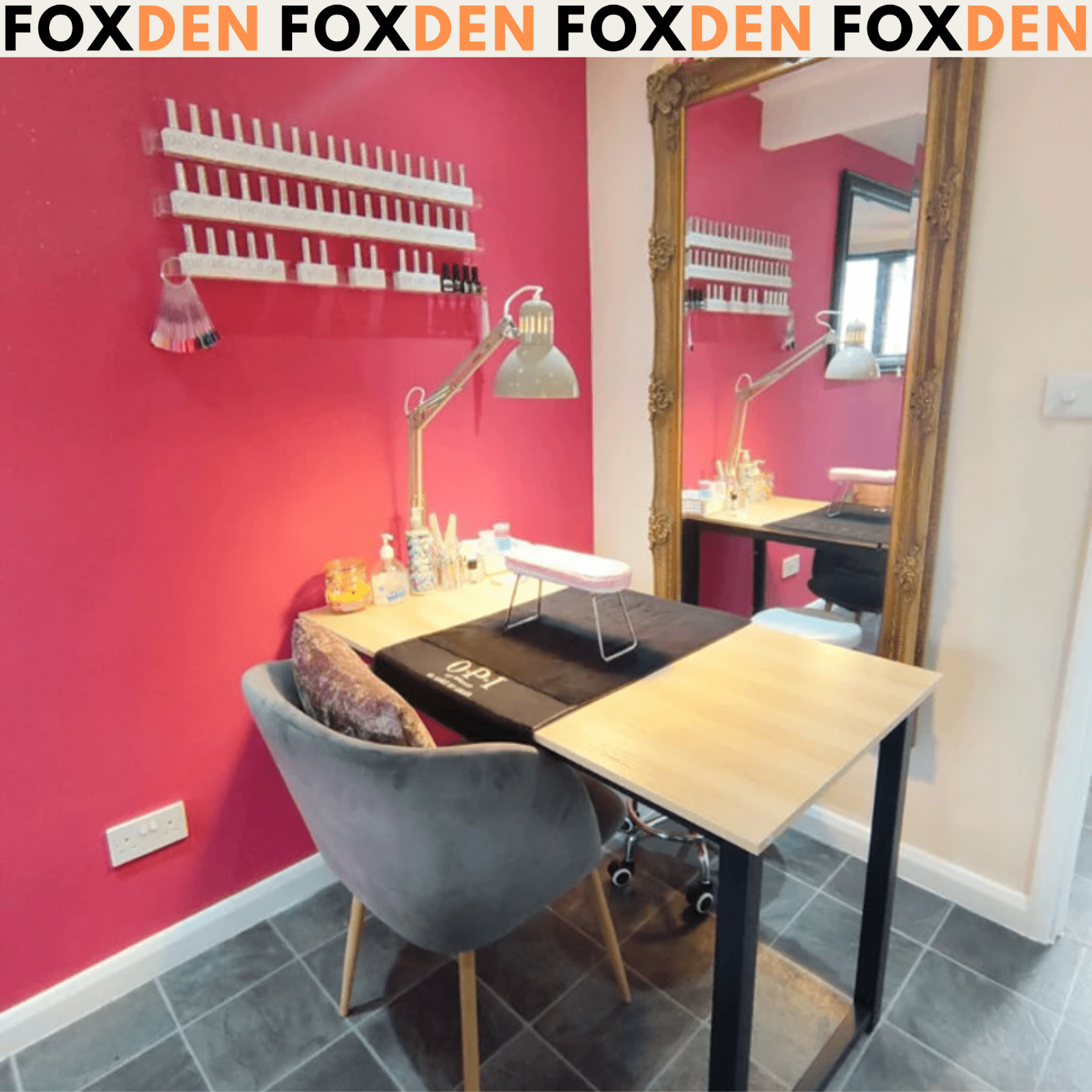 Large Computer Desk Industrial Wood Table Home Office PC Workstation Metal Legs - Home and Garden Furniture Shop - rustic - furniture