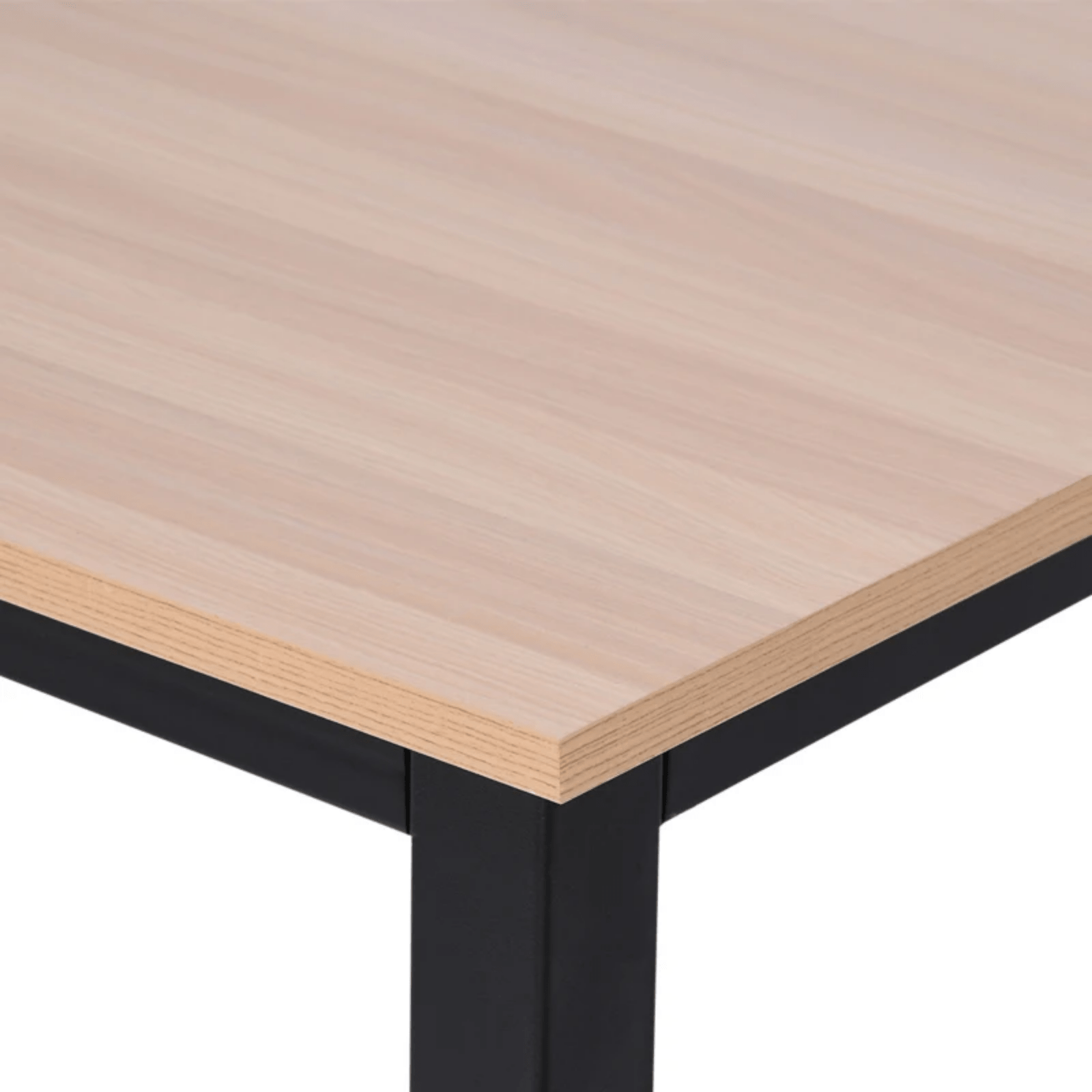 Large Computer Desk Industrial Wood Table Home Office PC Workstation Metal Legs - Home and Garden Furniture Shop - rustic - furniture