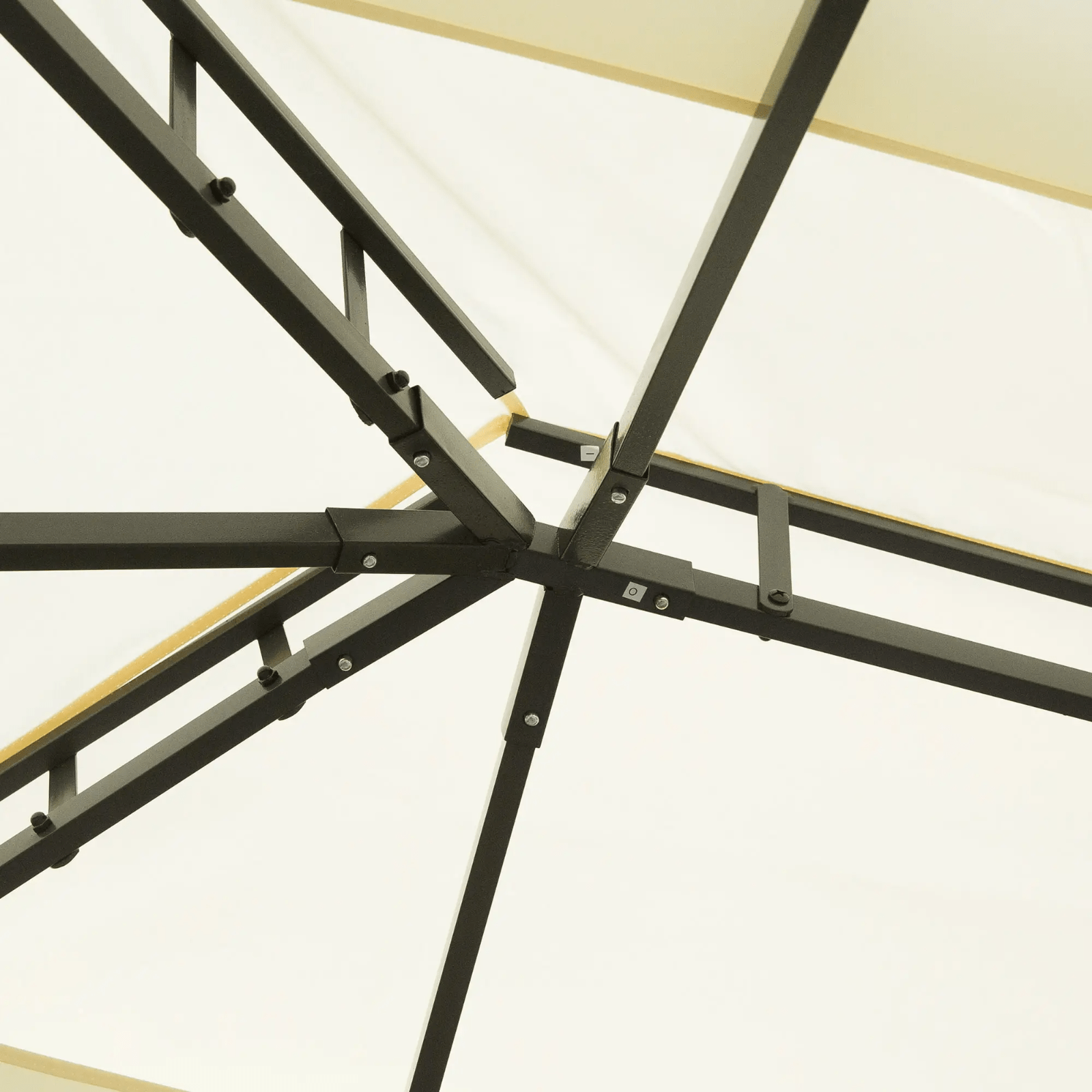 Large Gazebo with Sides Curtains Aluminium Patio Marquee Party Tent 3m x 3.6m - Home and Garden Furniture Shop - rustic - furniture