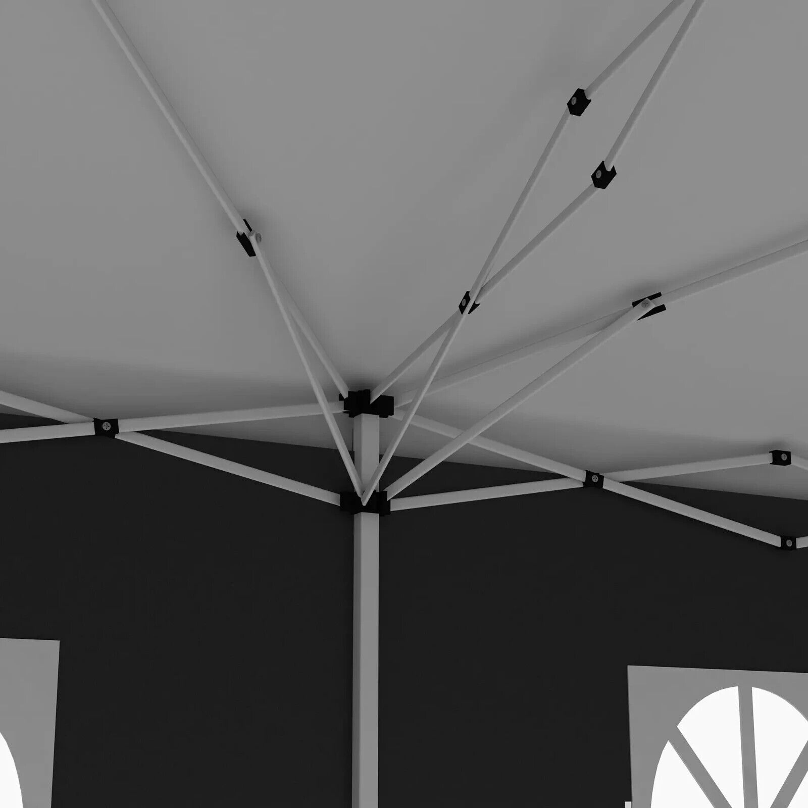 Large Pop Up Gazebo Outdoor Wedding Party Tent Sides 3 x 6m Heavy Duty Pavilion - Home and Garden Furniture Shop - #rustic - furniture#