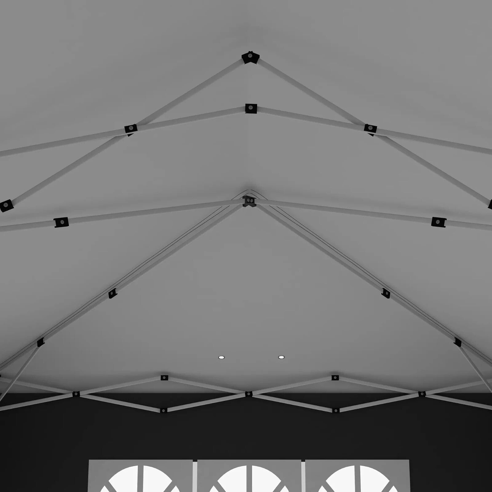 Large Pop Up Gazebo Outdoor Wedding Party Tent Sides 3 x 6m Heavy Duty Pavilion - Home and Garden Furniture Shop - rustic - furniture