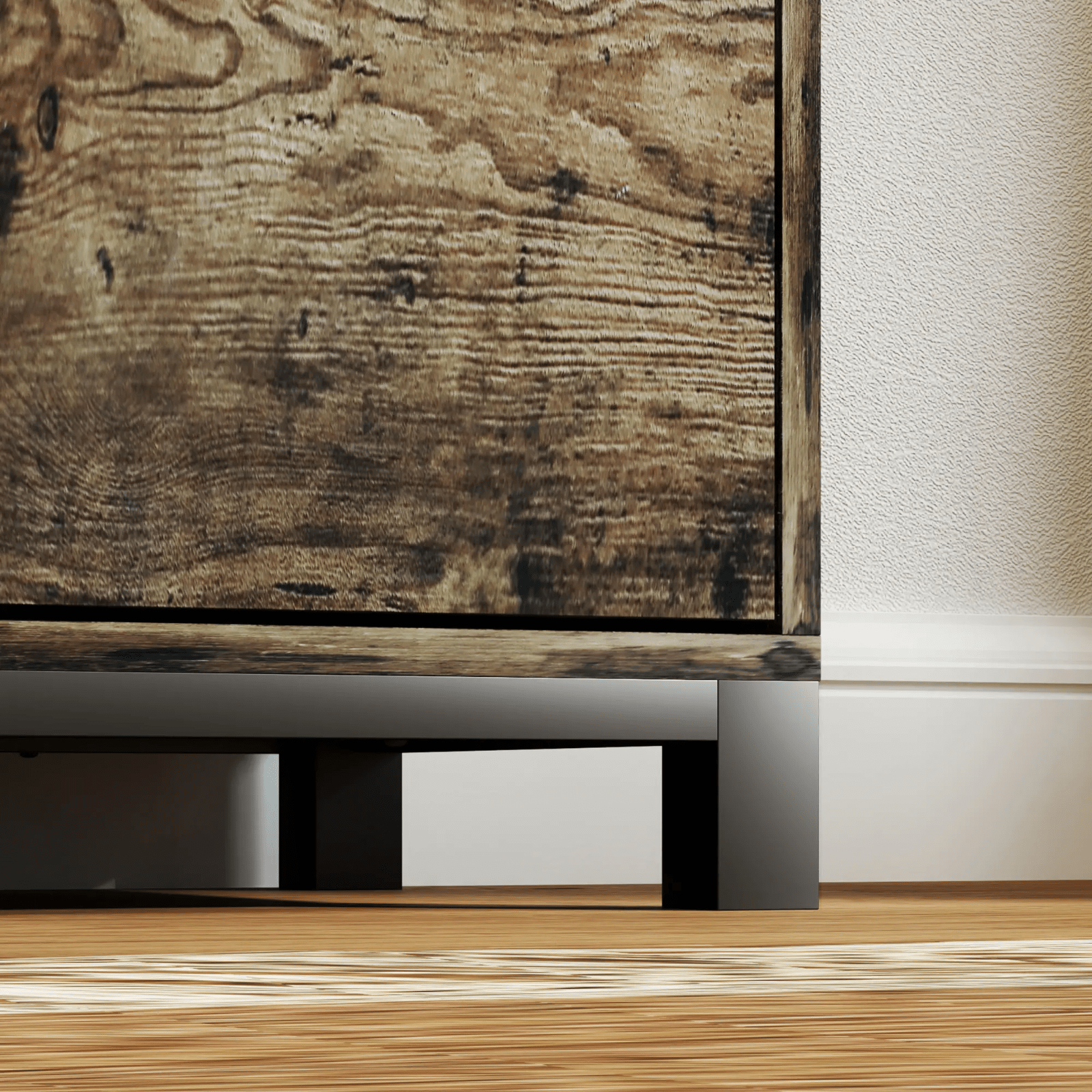 Large Sideboard Storage Cabinet for Living Room Industrial Cupboard Doors Drawer - Home and Garden Furniture Shop - rustic - furniture