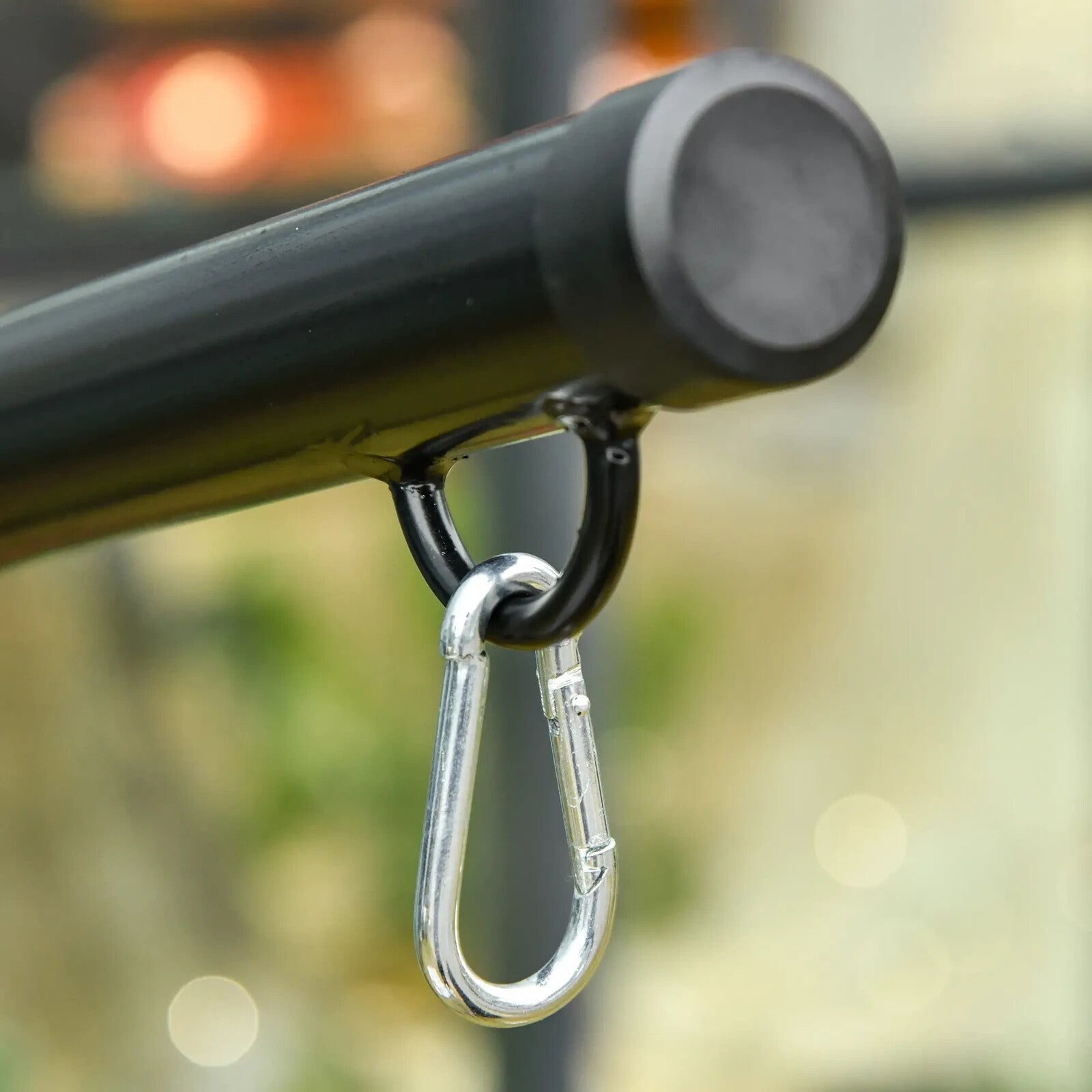 Metal C - Stand for Hammock Chair Swing w/ Heavy Duty Frame for Indoor and Outdoor - Home and Garden Furniture Shop - rustic - furniture