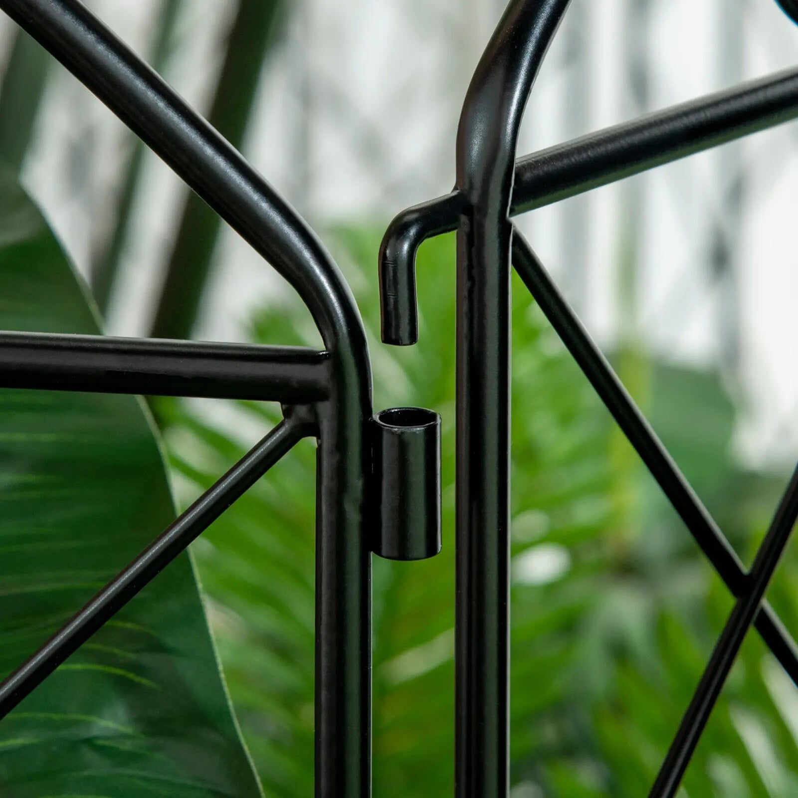 Metal Decorative Garden Fencing 8 Panels 7m Flexible Outdoor Picket Border - Home and Garden Furniture Shop - rustic - furniture