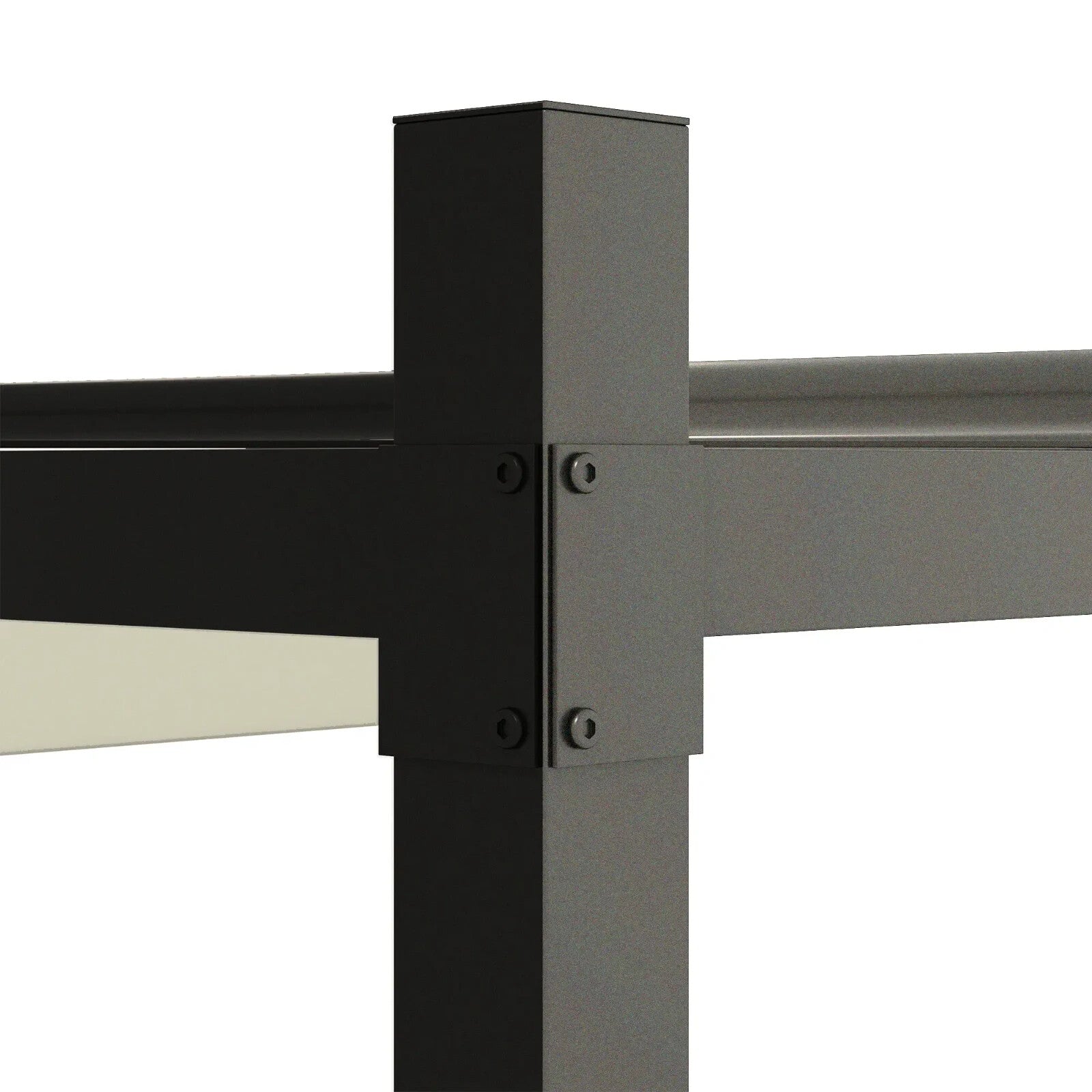 Metal Pergola Retractable Roof Canopy 3 x 3m Garden Gazebo Shelter Heavy Duty - Home and Garden Furniture Shop - rustic - furniture