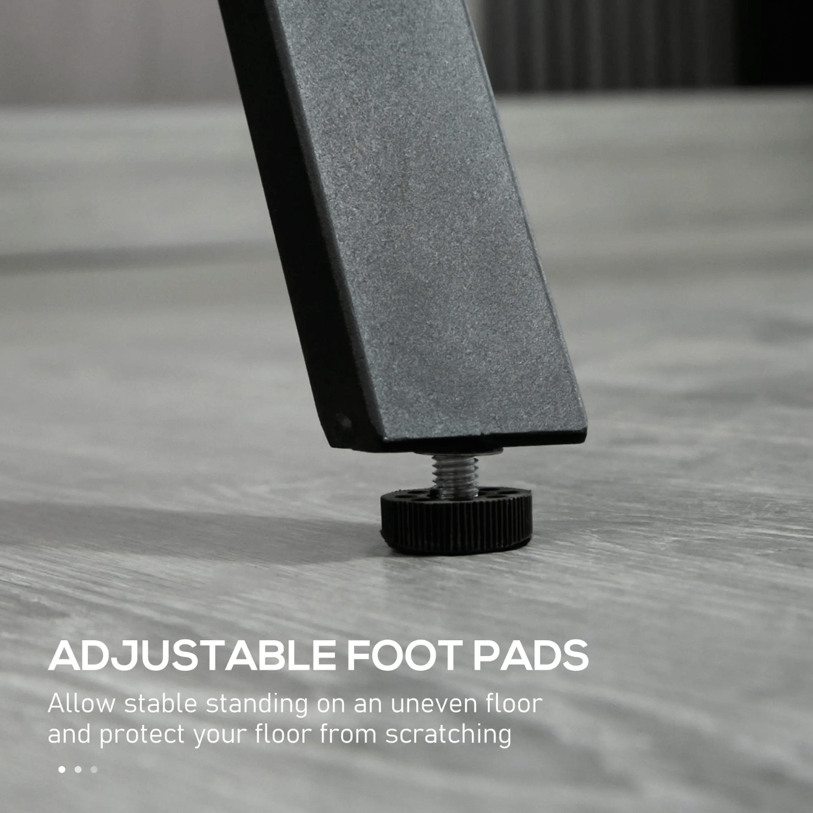 Modern Breakfast Bar Table Steel Legs Kitchen Dining Bar Table White Wood Effect - Home and Garden Furniture Shop - rustic - furniture