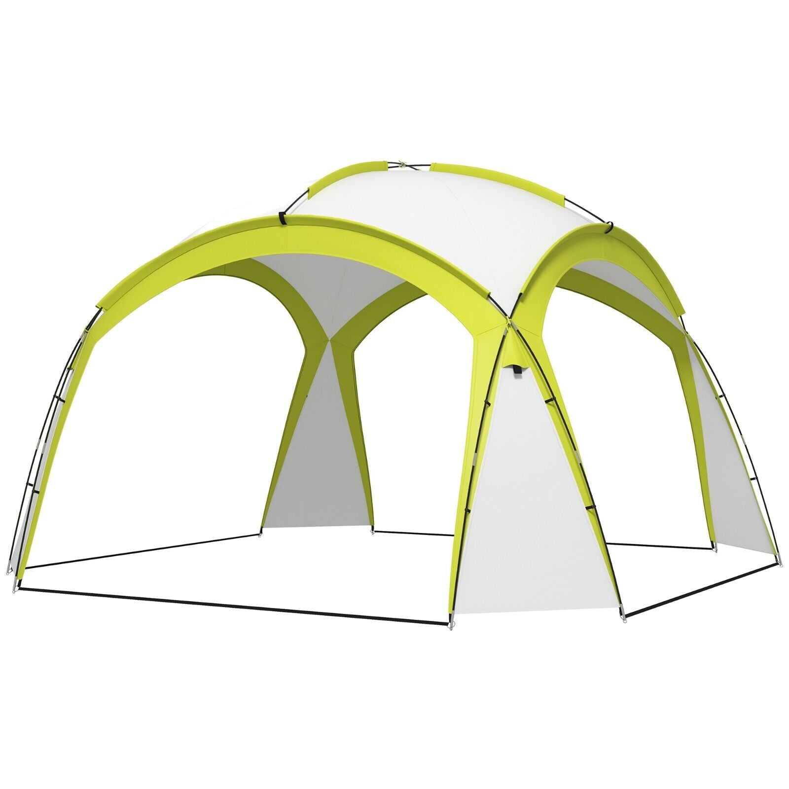 Outdoor Gazebo Event Shelter Party Tent for Garden Green Camping Canopy Gazebo - Home and Garden Furniture Shop - #rustic - furniture#