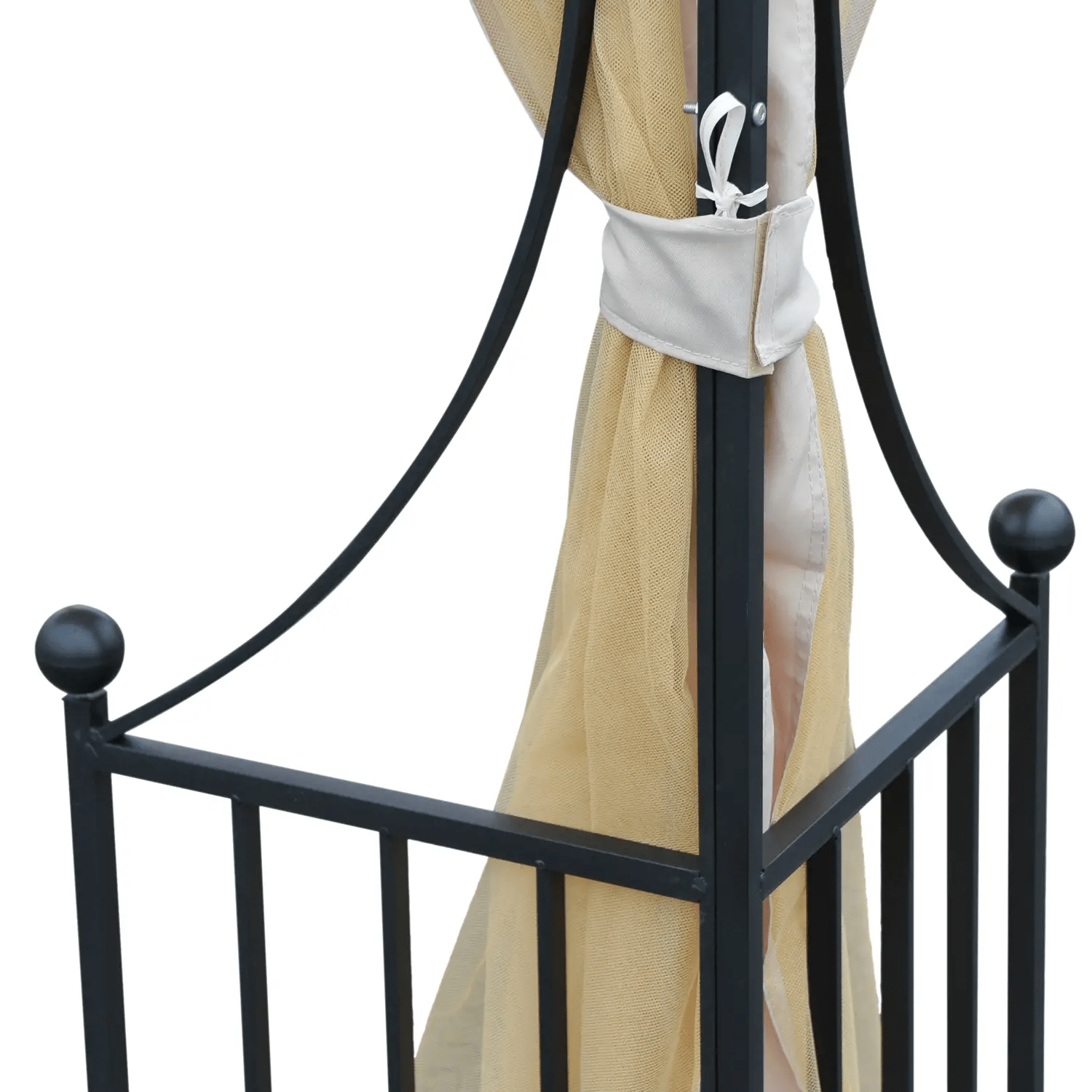 Outdoor Gazebo Party Tent Canopy Sun Shade Patio Cover Garden Shelter Beige 3m - Home and Garden Furniture Shop - rustic - furniture