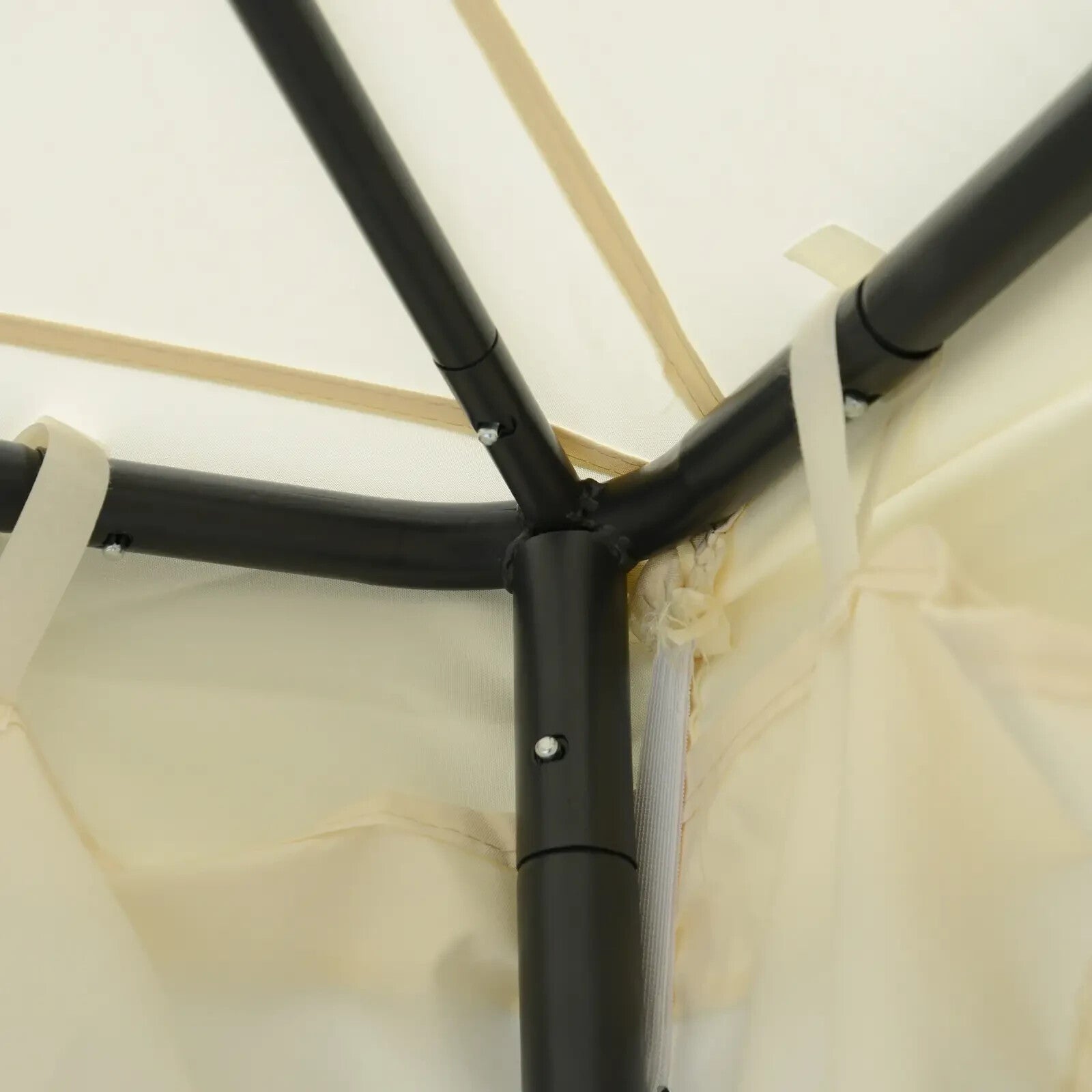 Outdoor Gazebo with Sides Garden Party Tent Canopy Sun Shade Shelter Double Roof - Home and Garden Furniture Shop - rustic - furniture