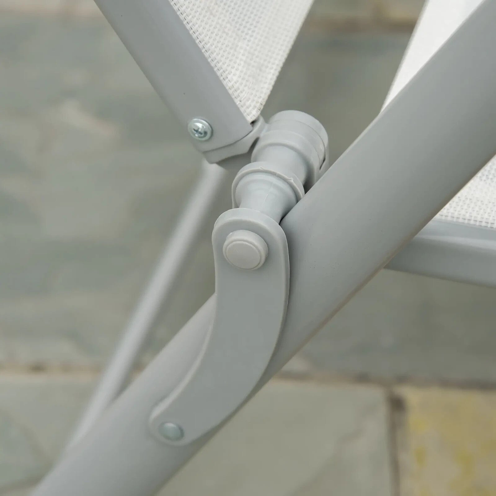 Outdoor Patio Sun Lounger Foldable Reclining Garden Chair With Pillow Adjustable - Home and Garden Furniture Shop - rustic - furniture