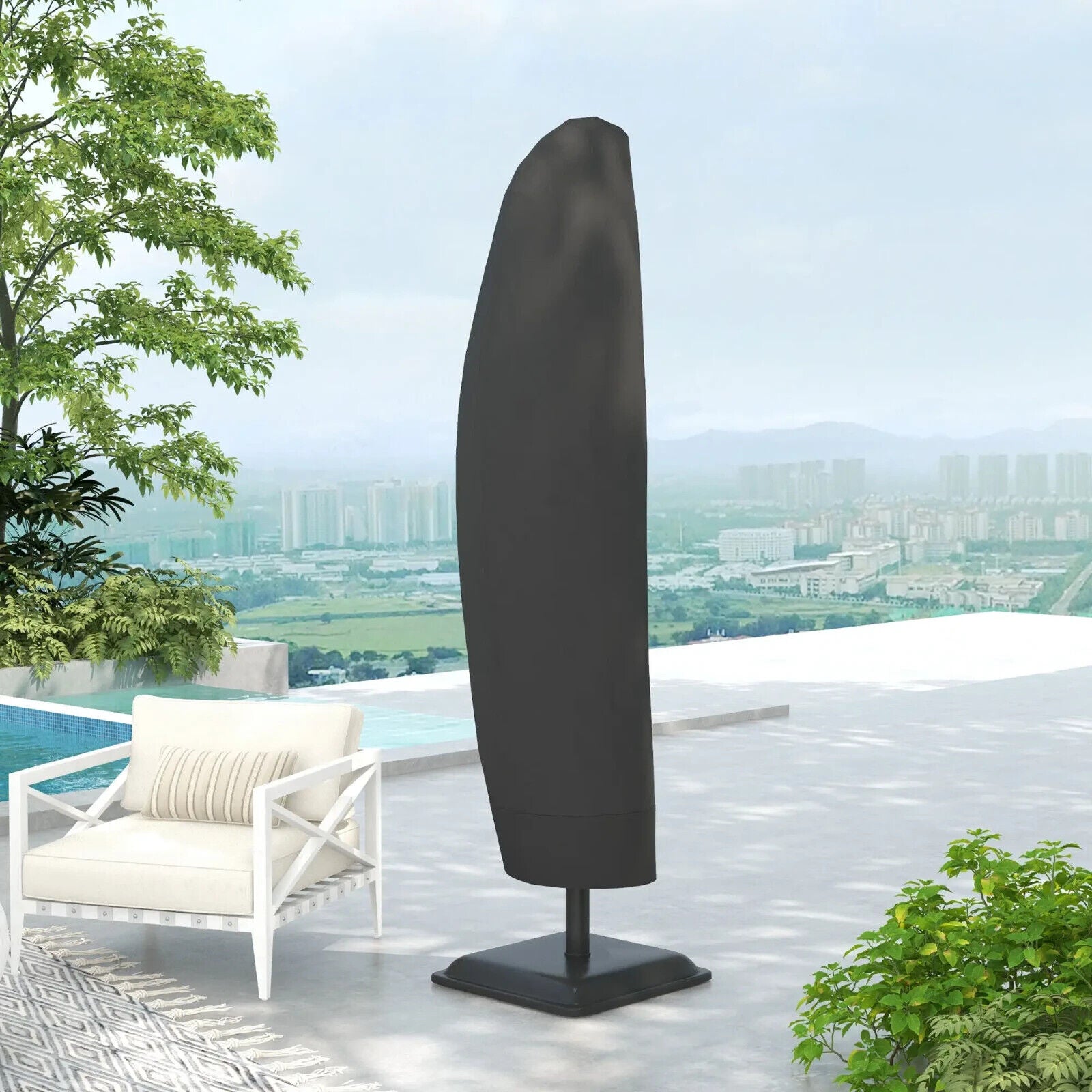Parasol Cover for Patio Cantilever Banana Umbrella - Waterproof Protection - Home and Garden Furniture Shop - #rustic - furniture#