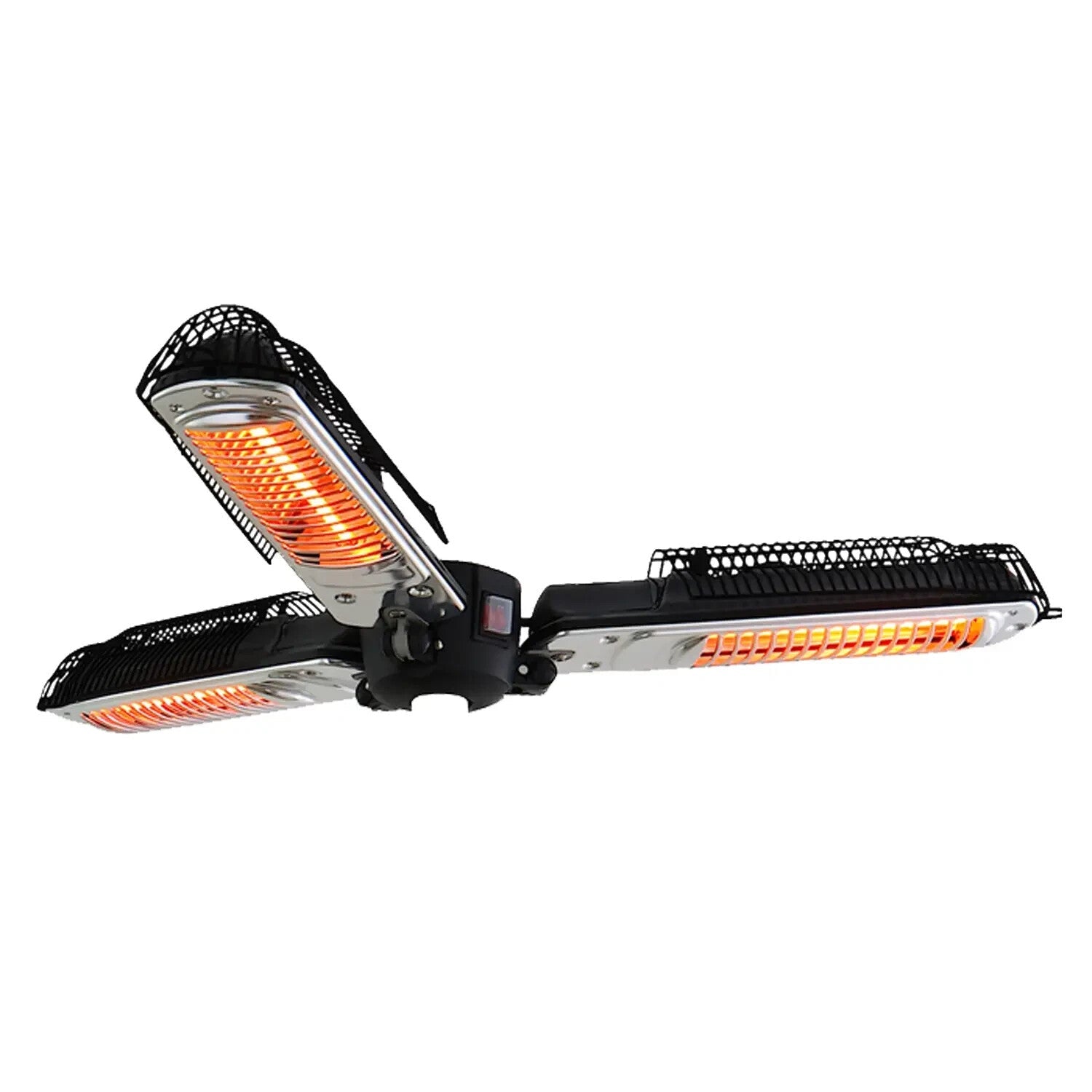 Parasol Heater Electric Infrared Aluminum Quartz 2000W Gazebo Umbrella Mounted - Home and Garden Furniture Shop - rustic - furniture