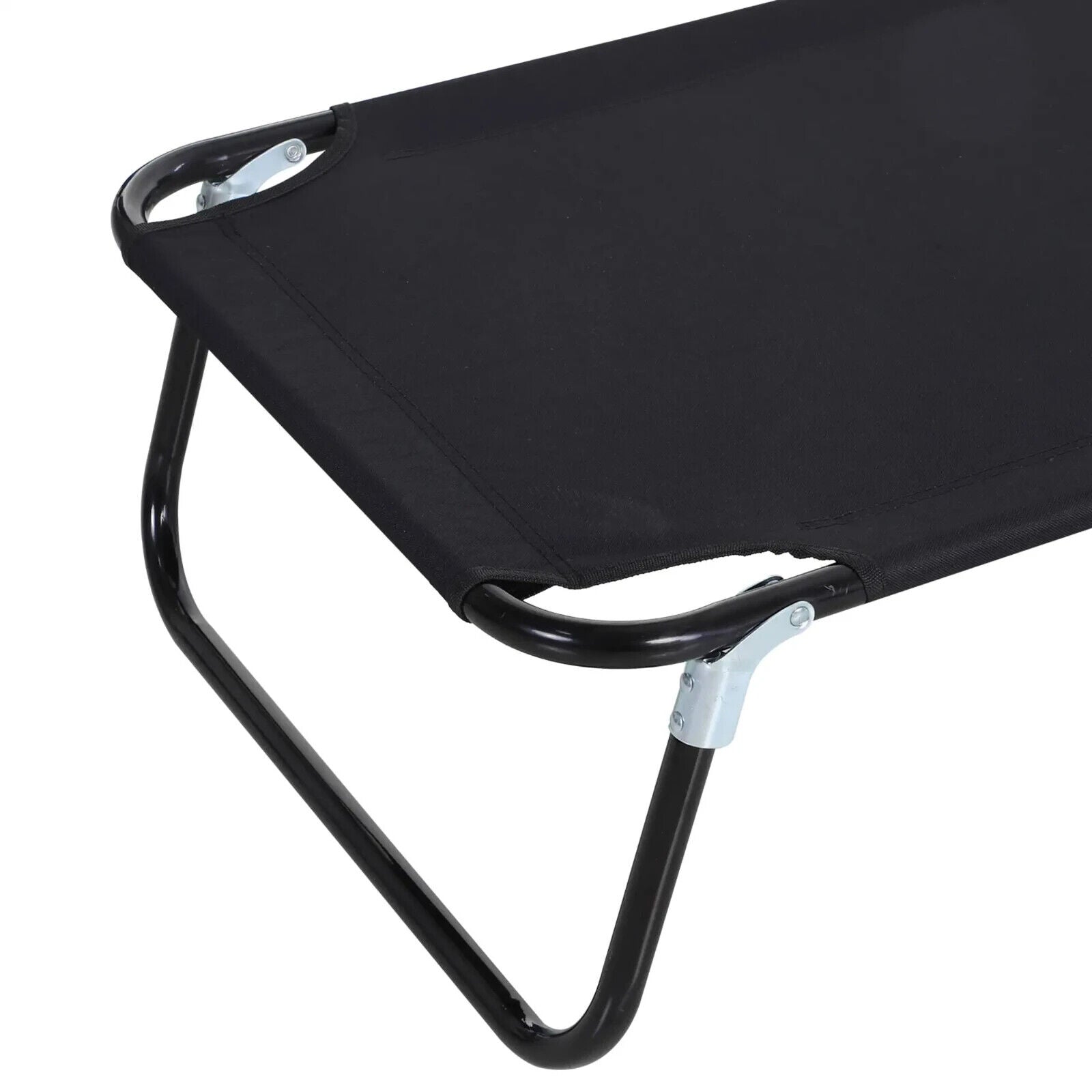 Portable Folding Sun Lounger with 3 Position Adjustable Backrest Recliner Chair - Home and Garden Furniture Shop - #rustic - furniture#