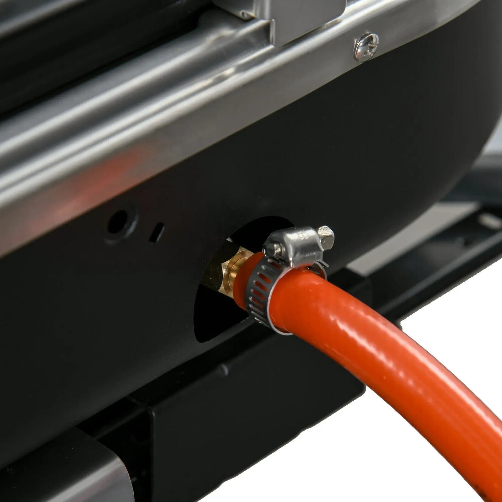 Portable Gas BBQ Grill 2 Burner Tabletop Barbecue with Lid Ignition for Camping - Home and Garden Furniture Shop - rustic - furniture