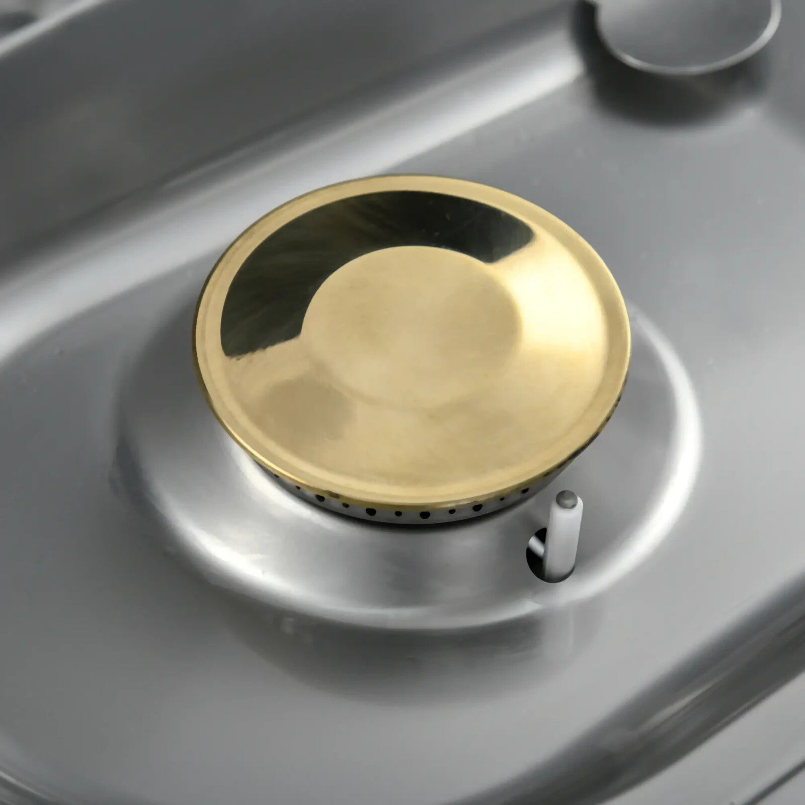 Portable Gas BBQ Grill 2 Burner Tabletop Barbecue with Lid Ignition for Camping - Home and Garden Furniture Shop - rustic - furniture