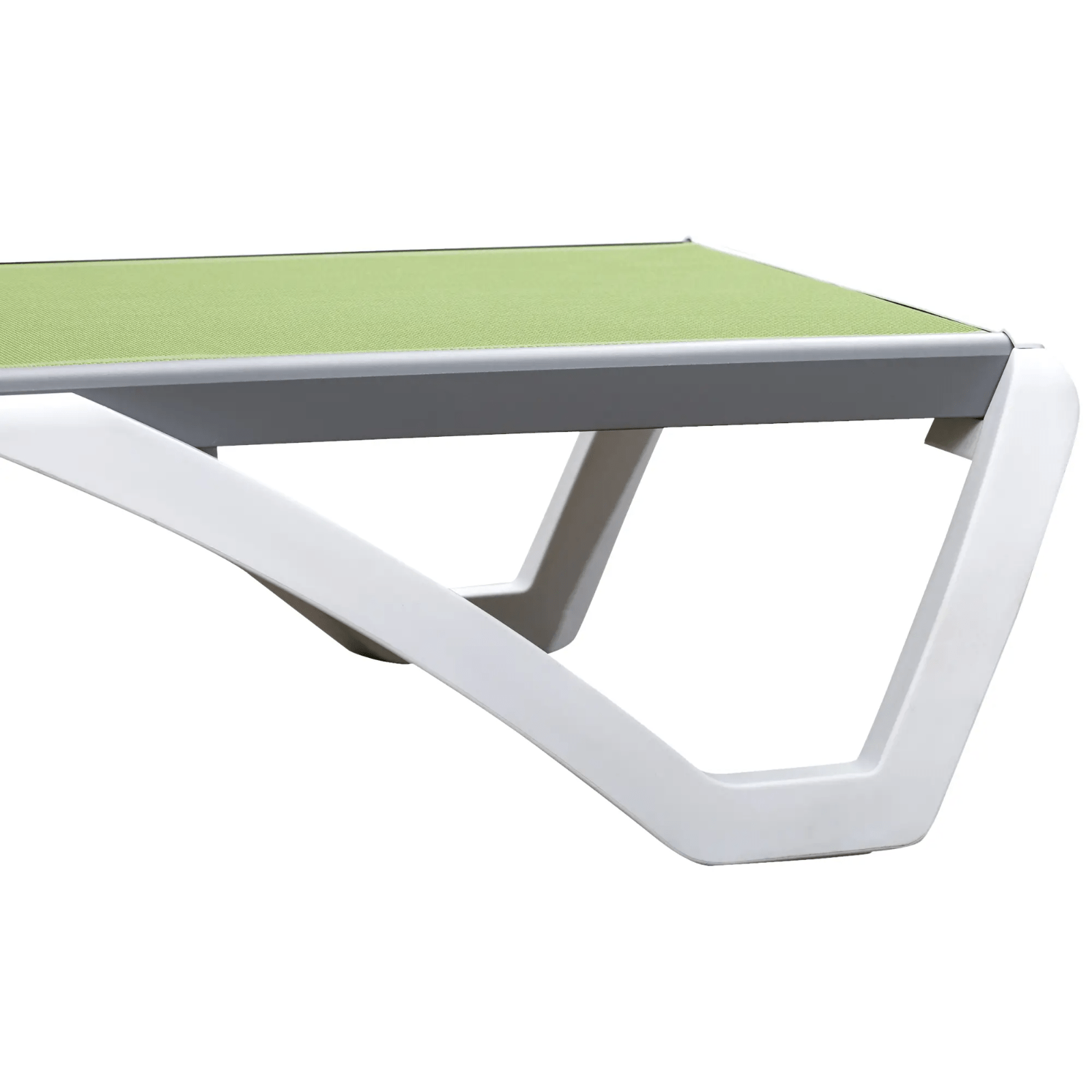 Portable Outdoor Sun Lounger with Adjustable Back and Breathable Texteline Seat - Home and Garden Furniture Shop - rustic - furniture