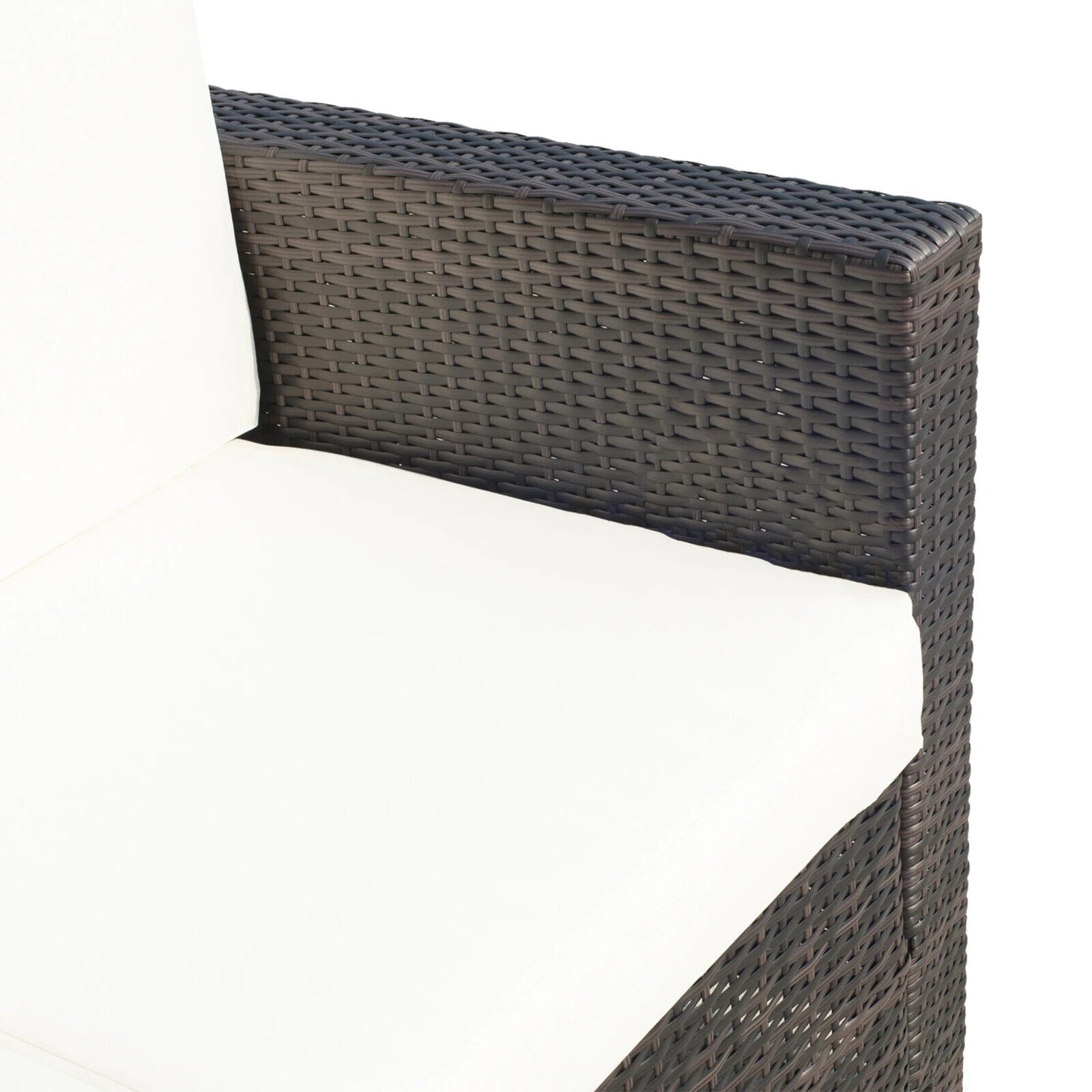 Rattan 2 Seater Outdoor Sofa Chair with Wicker Design for Garden or Conservatory - Home and Garden Furniture Shop - #rustic - furniture#