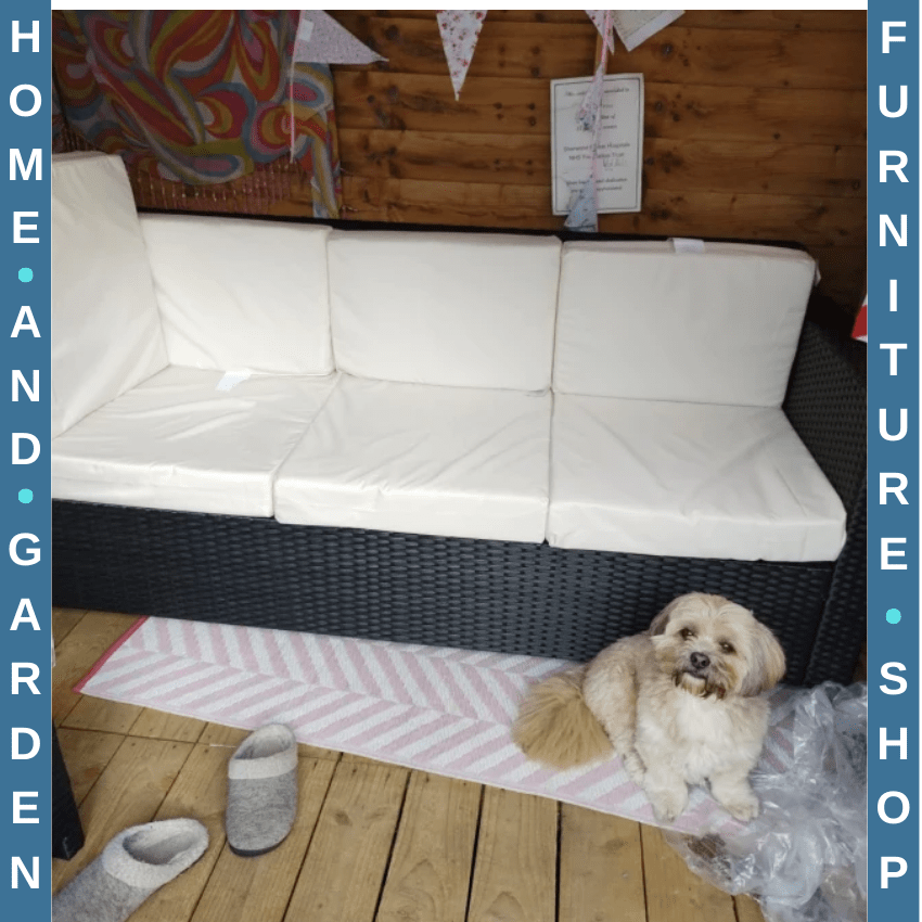 Rattan 3 Seater Garden Sofa Outdoor Patio Furniture with Aluminium Frame Seating - Home and Garden Furniture Shop - rustic - furniture