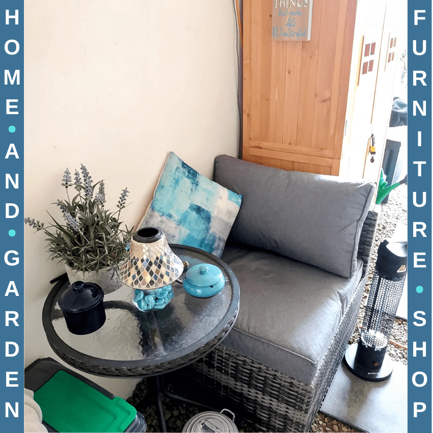 Rattan Garden Armchair – Light Grey Outdoor Single Chair with Cushions Grey - Home and Garden Furniture Shop - rustic - furniture