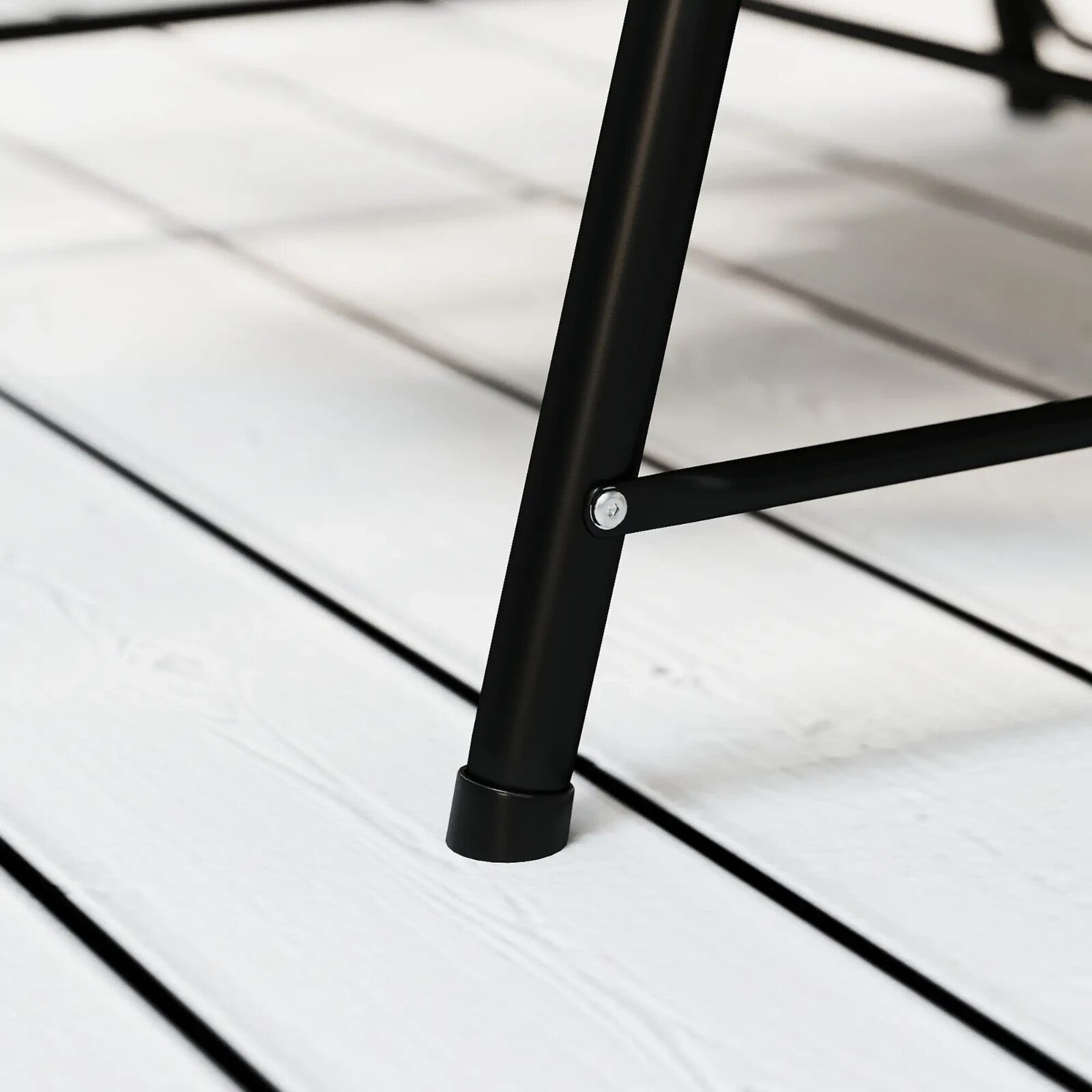 Rattan Hanging Swing Chair with Stand Garden Outdoor Seat & Cushion Light Grey - Home and Garden Furniture Shop - rustic - furniture