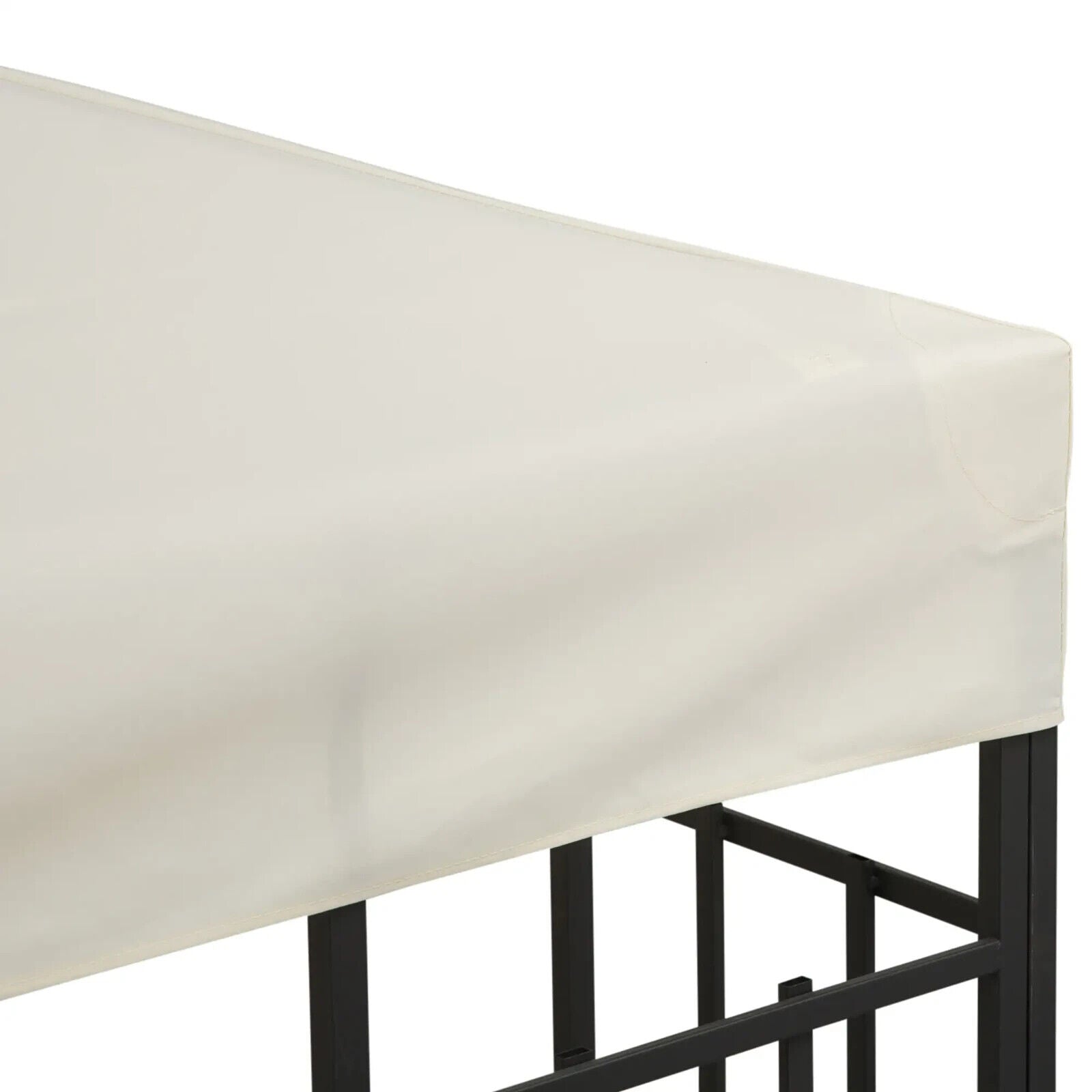 Replacement Gazebo Canopy Roof Garden Hammock 3(m) 2 Tier Top Cover Cream White - Home and Garden Furniture Shop - #rustic - furniture#