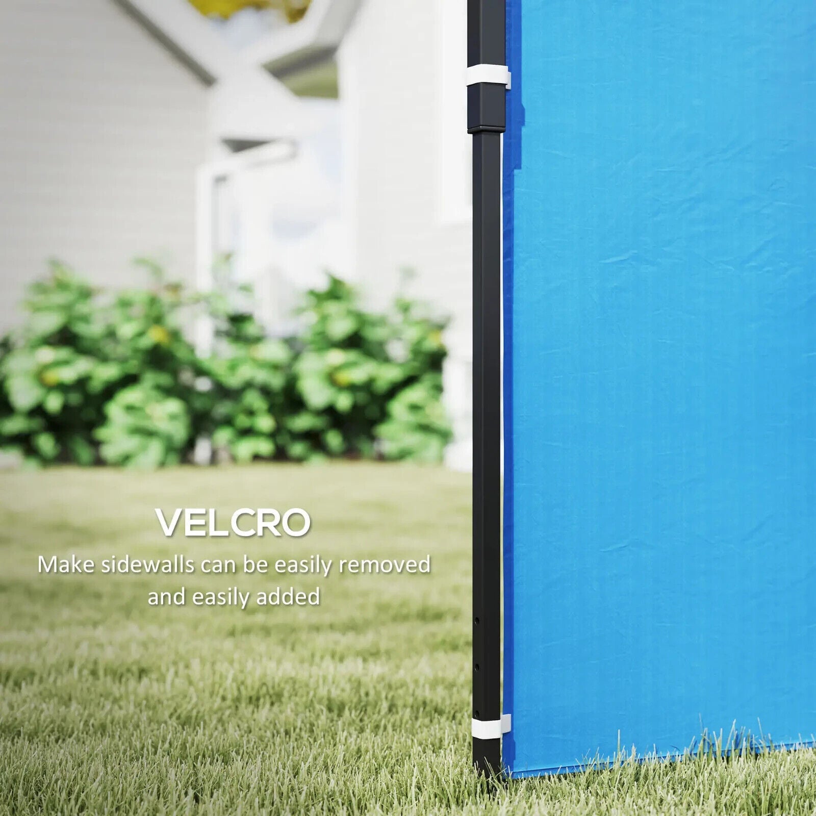 Replacement Gazebo Side Panels for 3x3m or 3x6m Gazebo Walls Canopy 2 Pack Blue - Home and Garden Furniture Shop - #rustic - furniture#