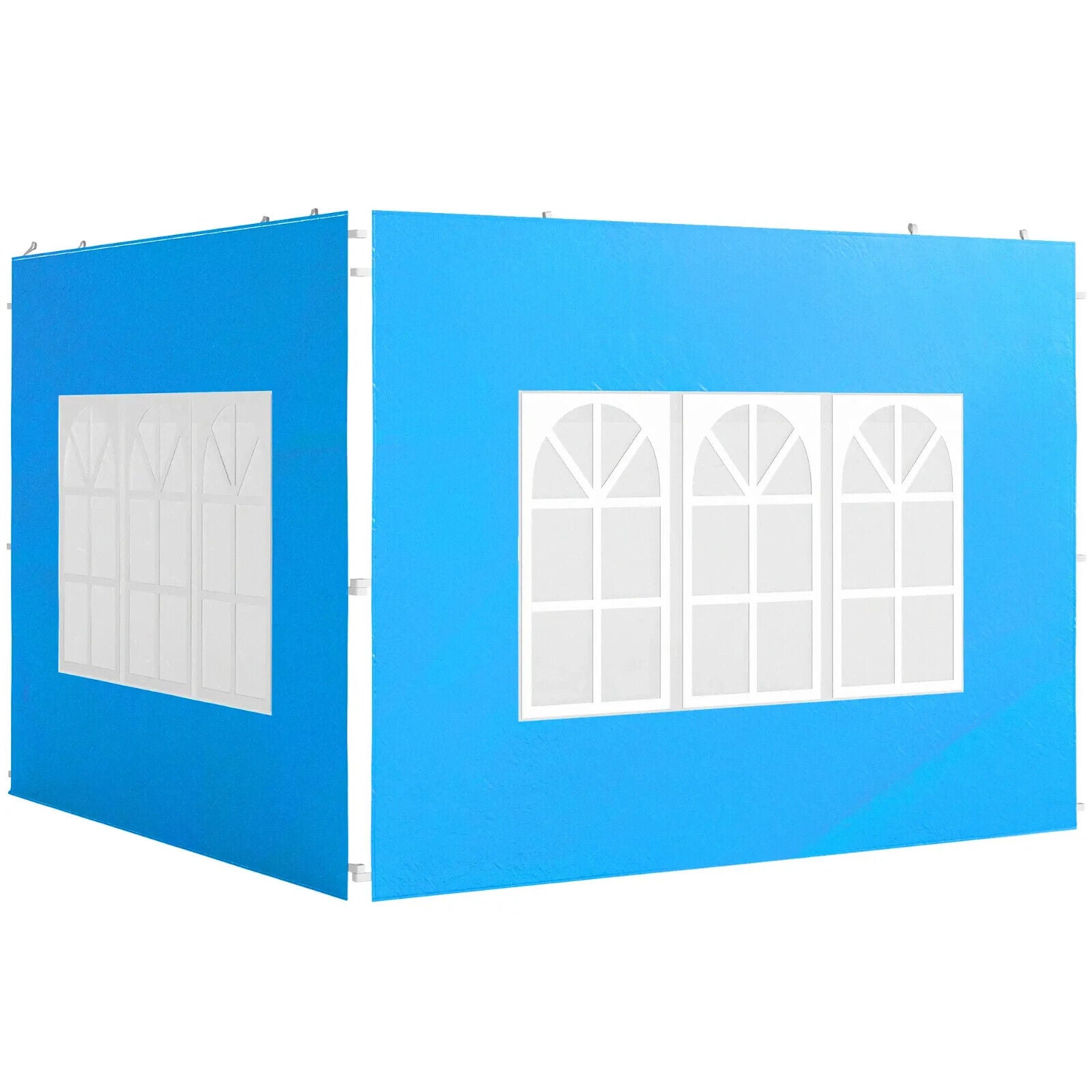 Replacement Gazebo Side Panels for 3x3m or 3x6m Gazebo Walls Canopy 2 Pack Blue - Home and Garden Furniture Shop - #rustic - furniture#