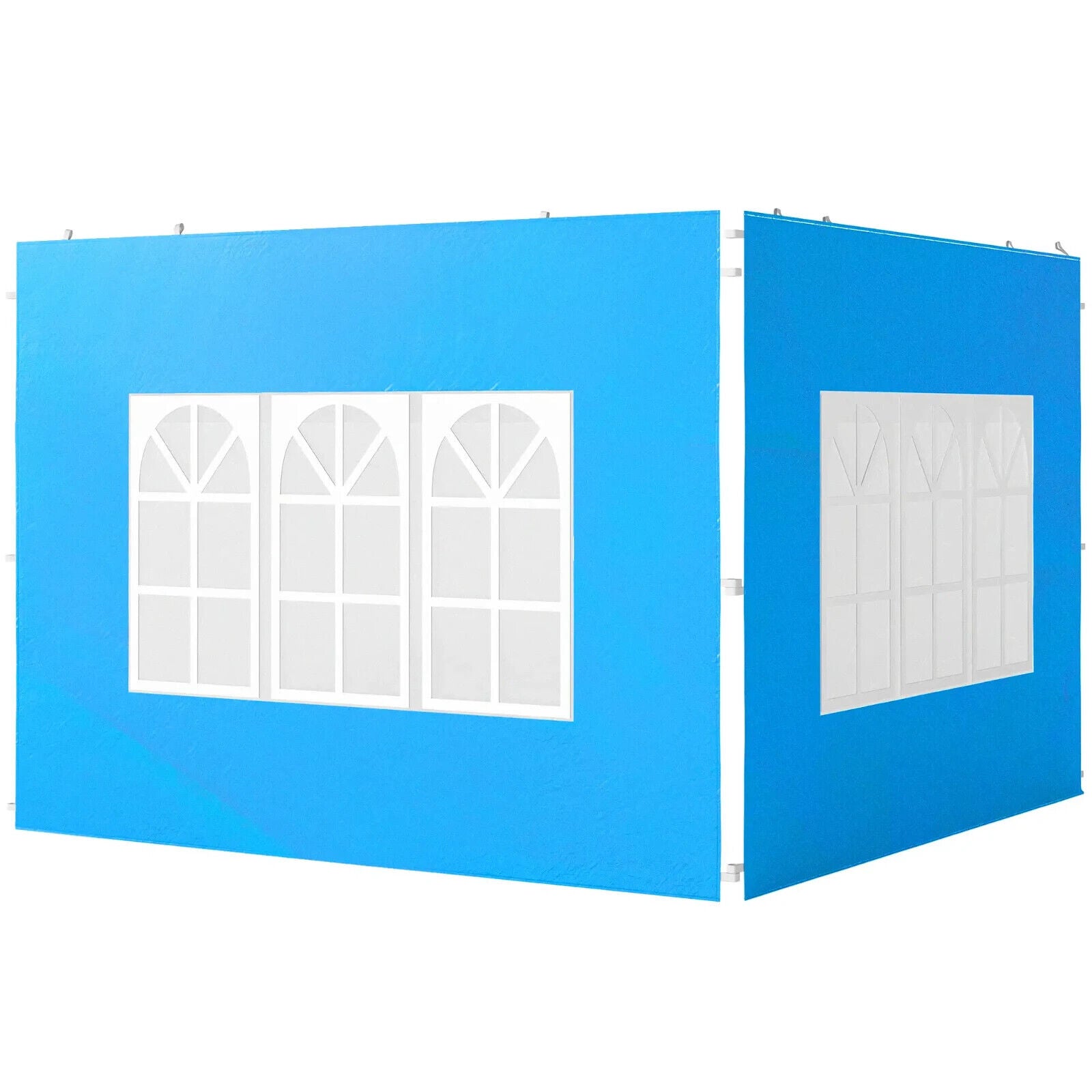 Replacement Gazebo Side Panels for 3x3m or 3x6m Gazebo Walls Canopy 2 Pack Blue - Home and Garden Furniture Shop - #rustic - furniture#