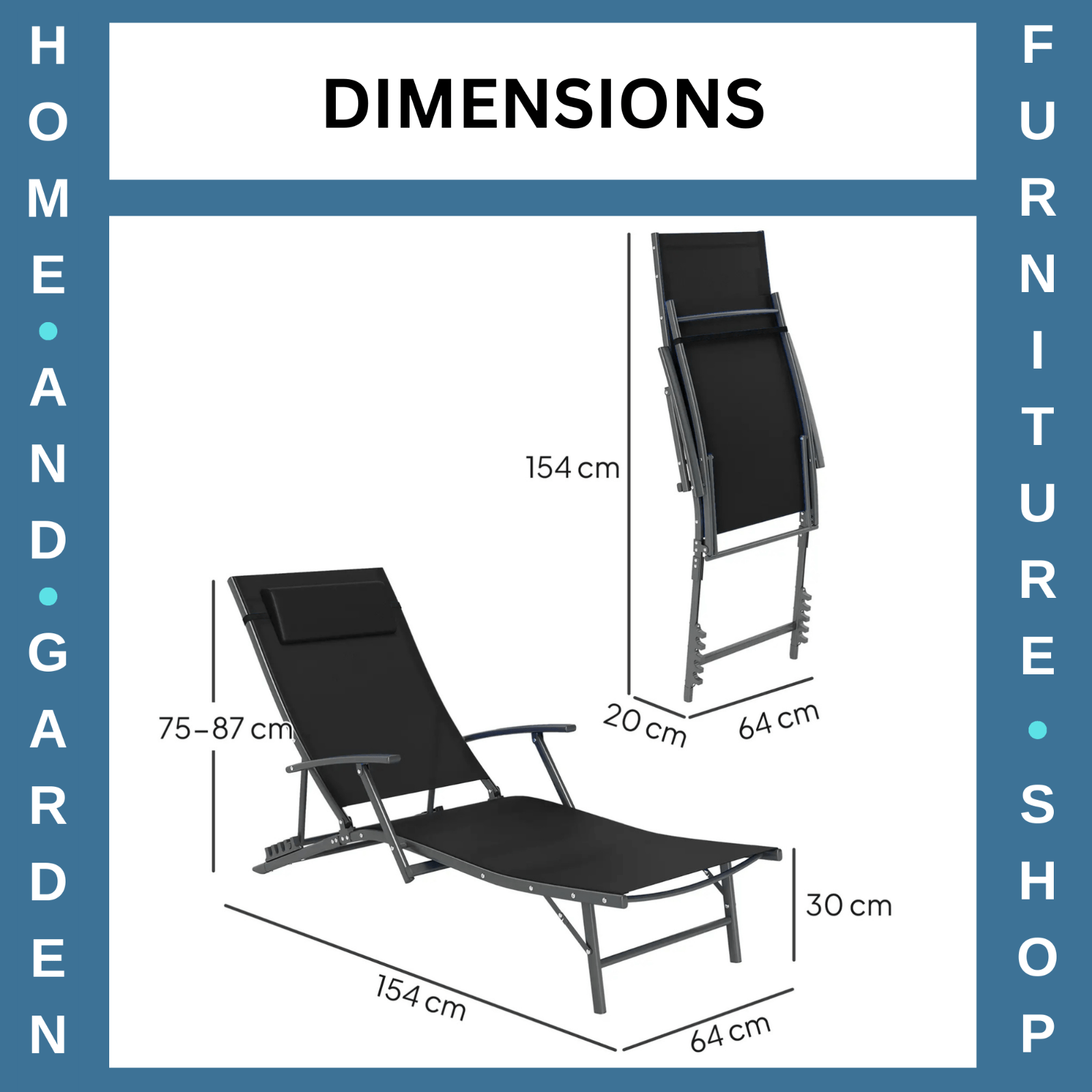 Set 2 Sun Loungers Reclining Outdoor Garden Chairs Adjustable Folding Chaise Set - Home and Garden Furniture Shop - rustic - furniture