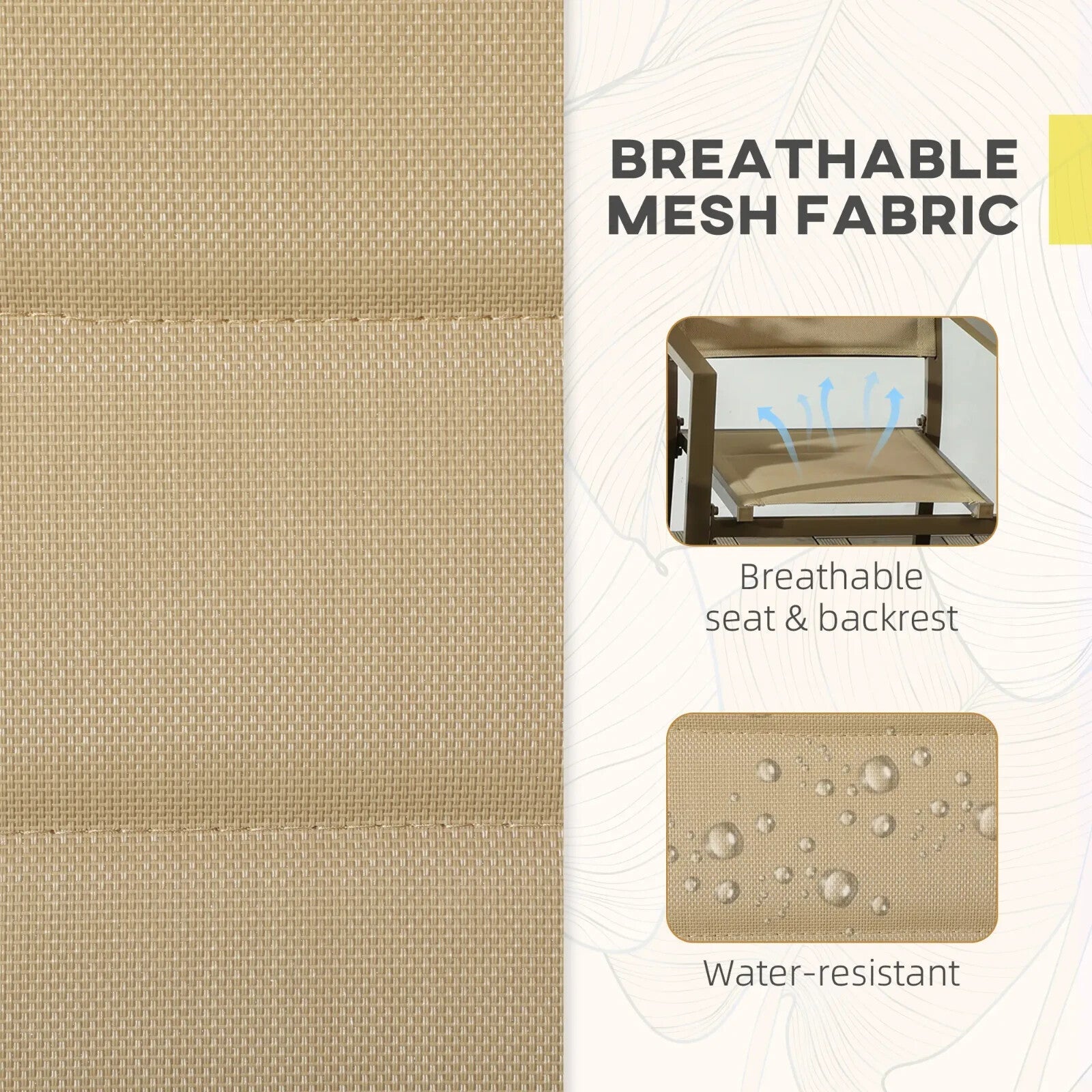 Set of 2 Aluminium Stacking Garden Chairs Patio Seating Lightweight and Durable - Home and Garden Furniture Shop - rustic - furniture