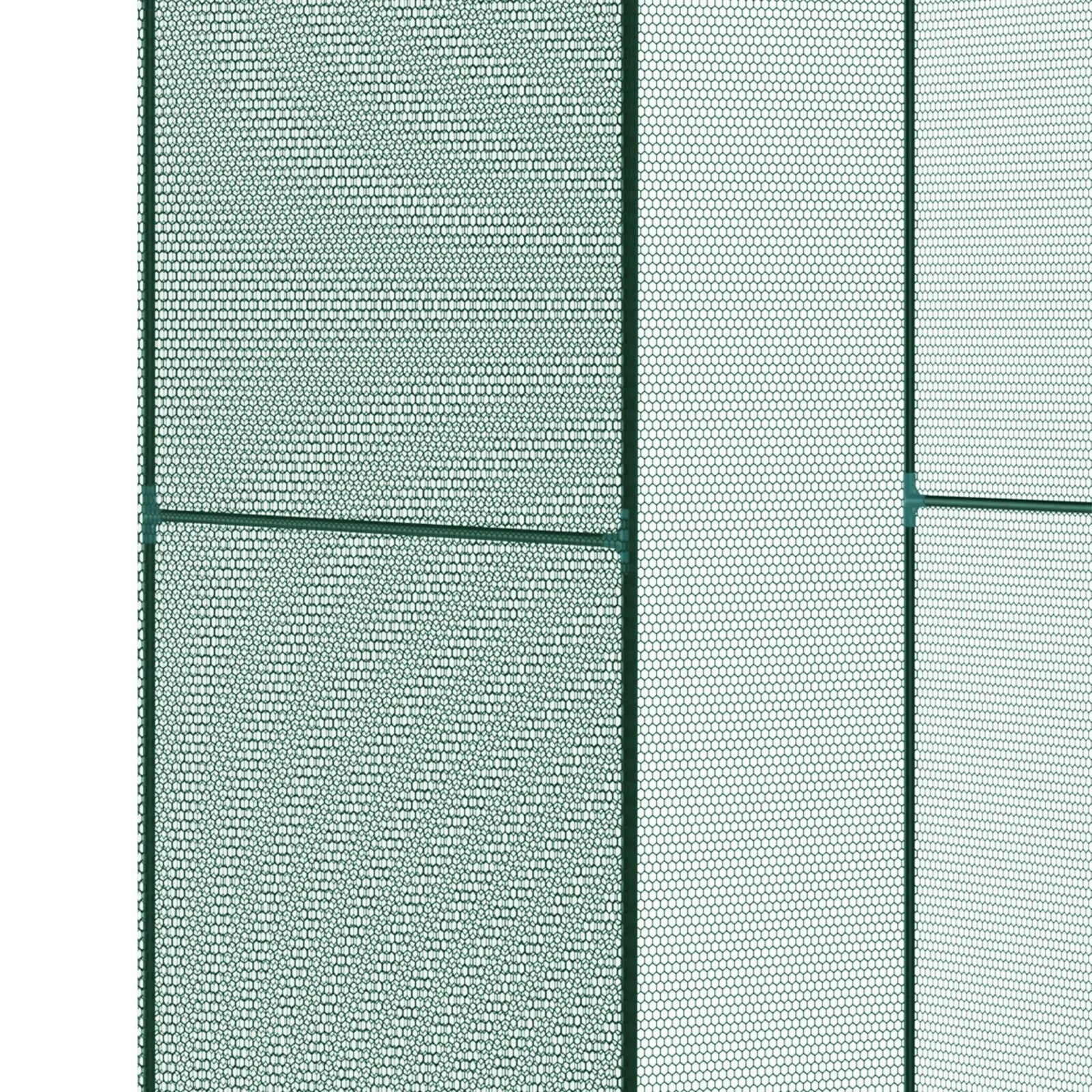 Set of 2 Fruit Cage Plant Protection Tent w/ Zipped Door Bird Netting for Garden - Home and Garden Furniture Shop - rustic - furniture