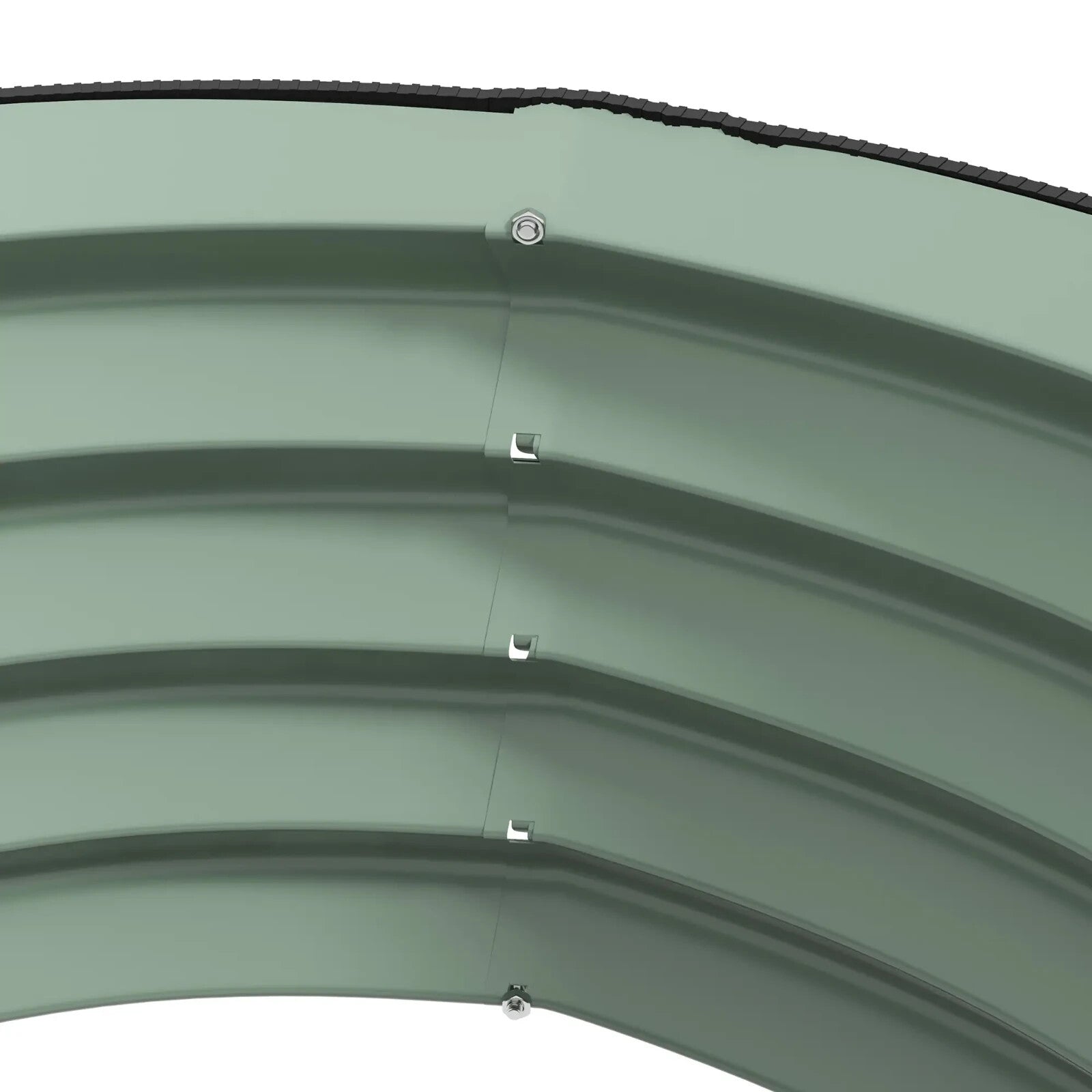 Set of 2 Raised Garden Bed Steel Planter Boxes Easy to Assemble Stock Tank Green - Home and Garden Furniture Shop - rustic - furniture