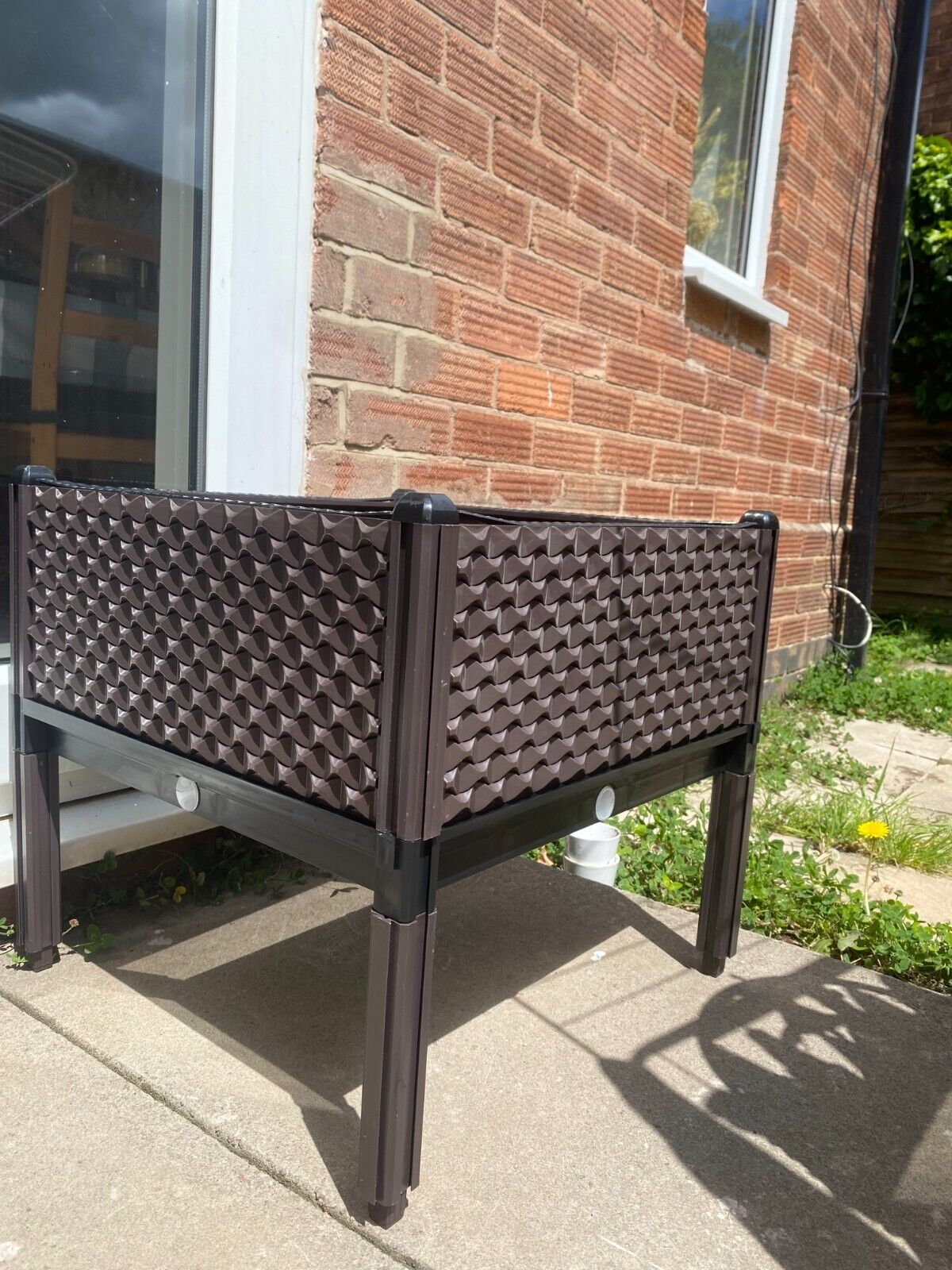 Set of 2 Raised Garden Beds with Self - Watering Design – Elevated Planter Boxes - Home and Garden Furniture Shop - #rustic - furniture#